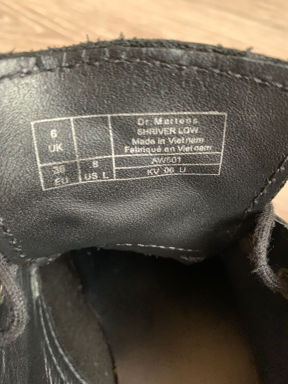 Dr. Martens 🇬🇧Dr.Martens shriver low shoes Size US 8.5 / IT 38.5 - 6 Thumbnail