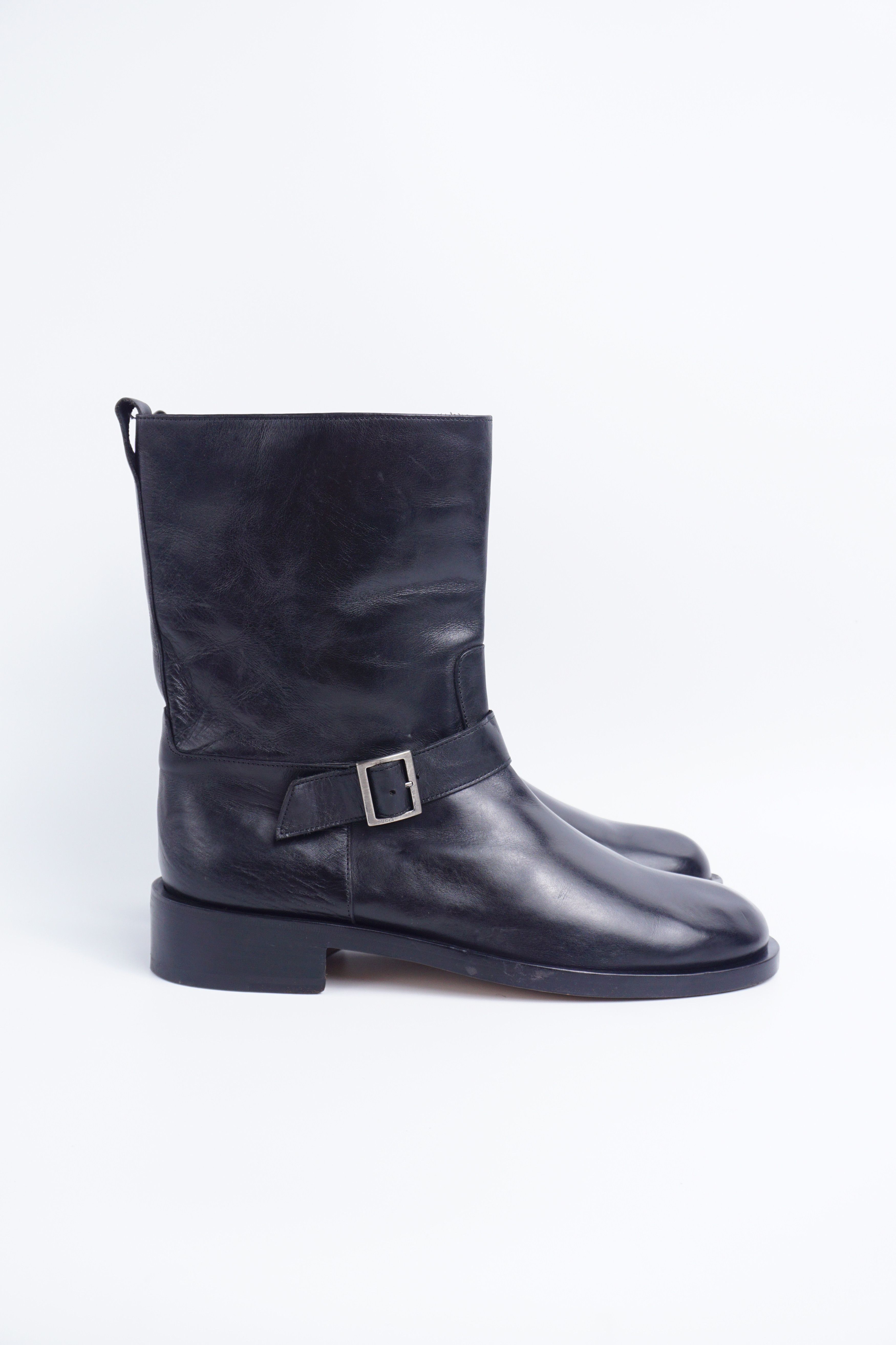 Gucci gucci G-G Engineer Boots 2000s Size US 12.5 / EU 45-46 - 7 Thumbnail