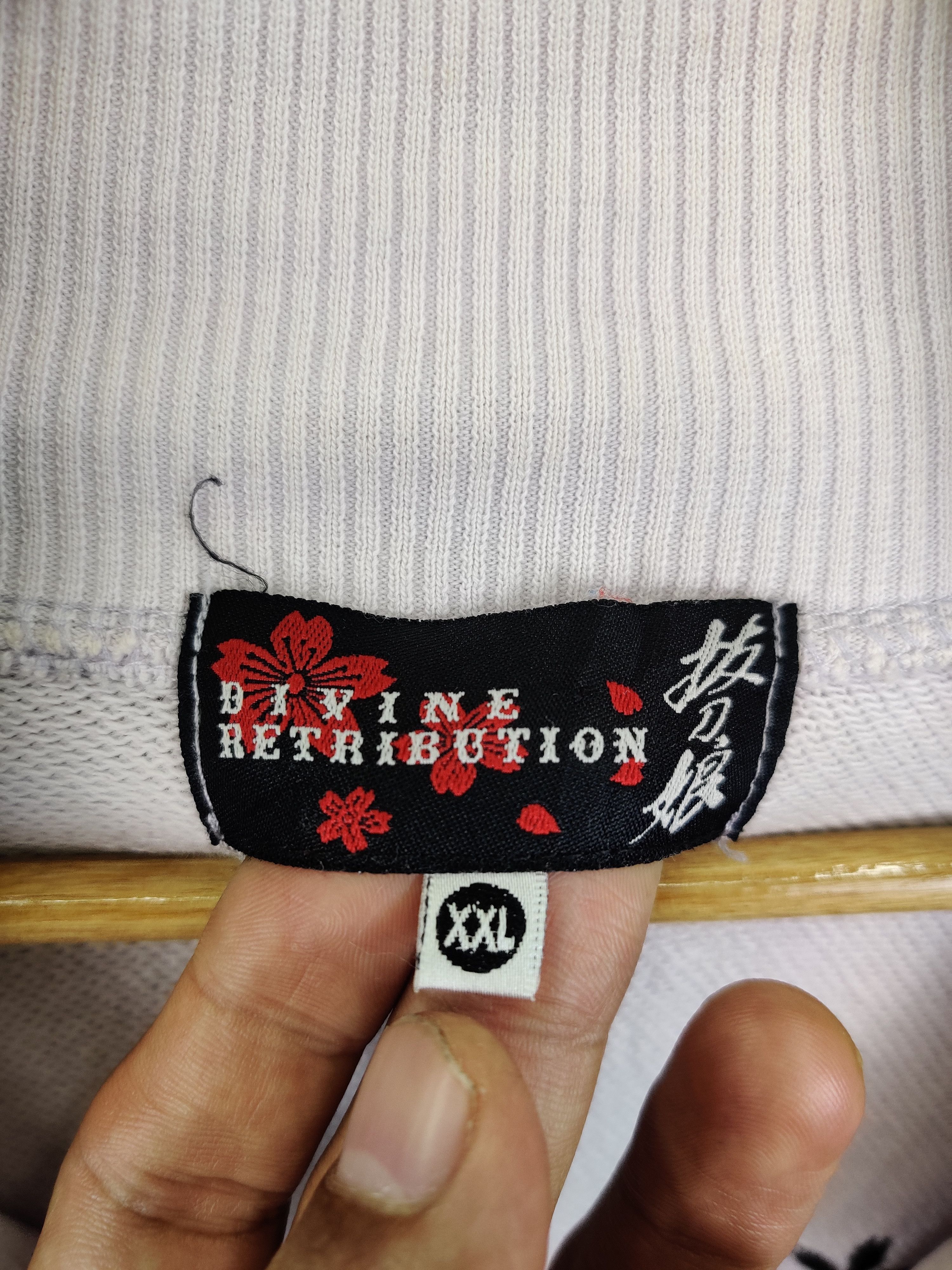 Japanese Brand Divine Retribution Geisha Samurai Sukajan Zip Up Sweater Size US XXL / EU 58 / 5 - 12 Thumbnail