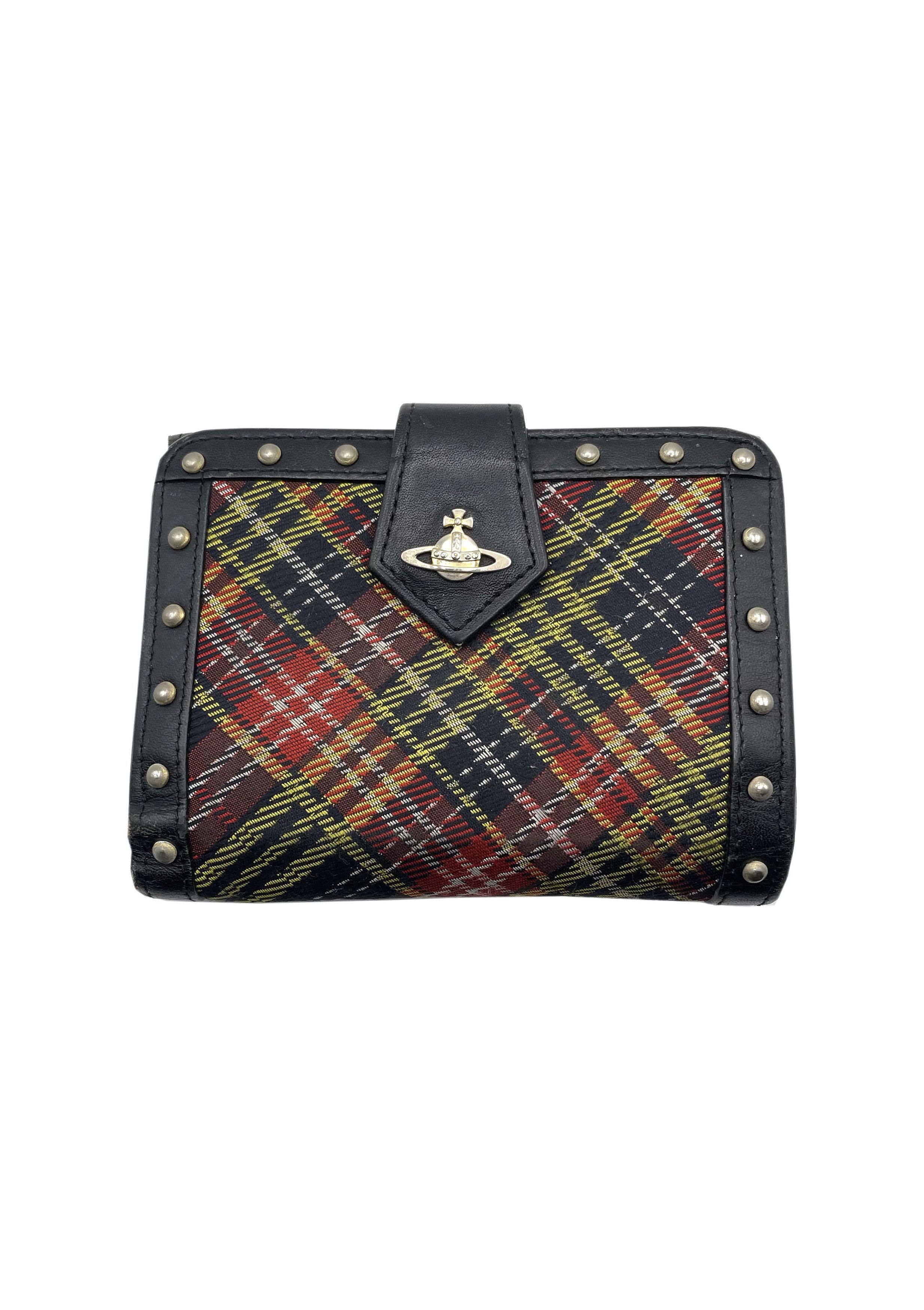 Vivienne Westwood Studded Orb Leather Wallet Size ONE SIZE - 1 Thumbnail