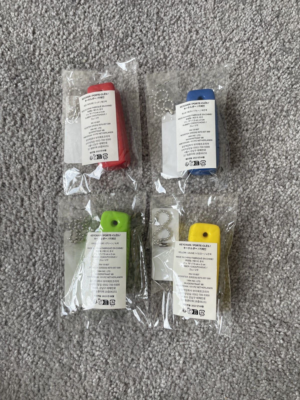 Supreme Supreme Floating Keychains x 4 Size ONE SIZE - 2 Thumbnail