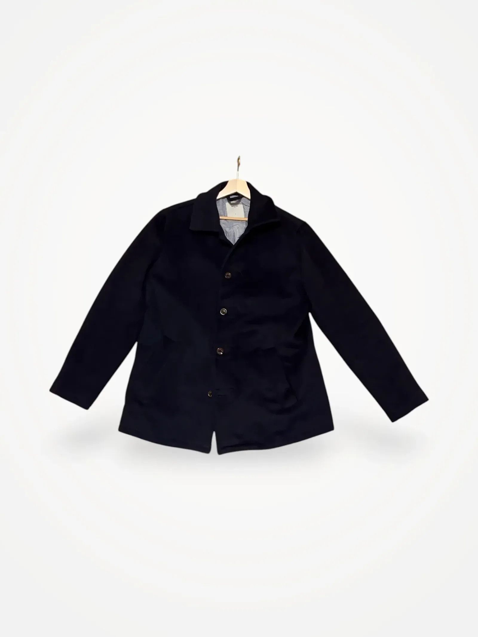 Percival Percival Pea coat Navy Jacket Size L / US 10 / IT 46 - 1 Thumbnail