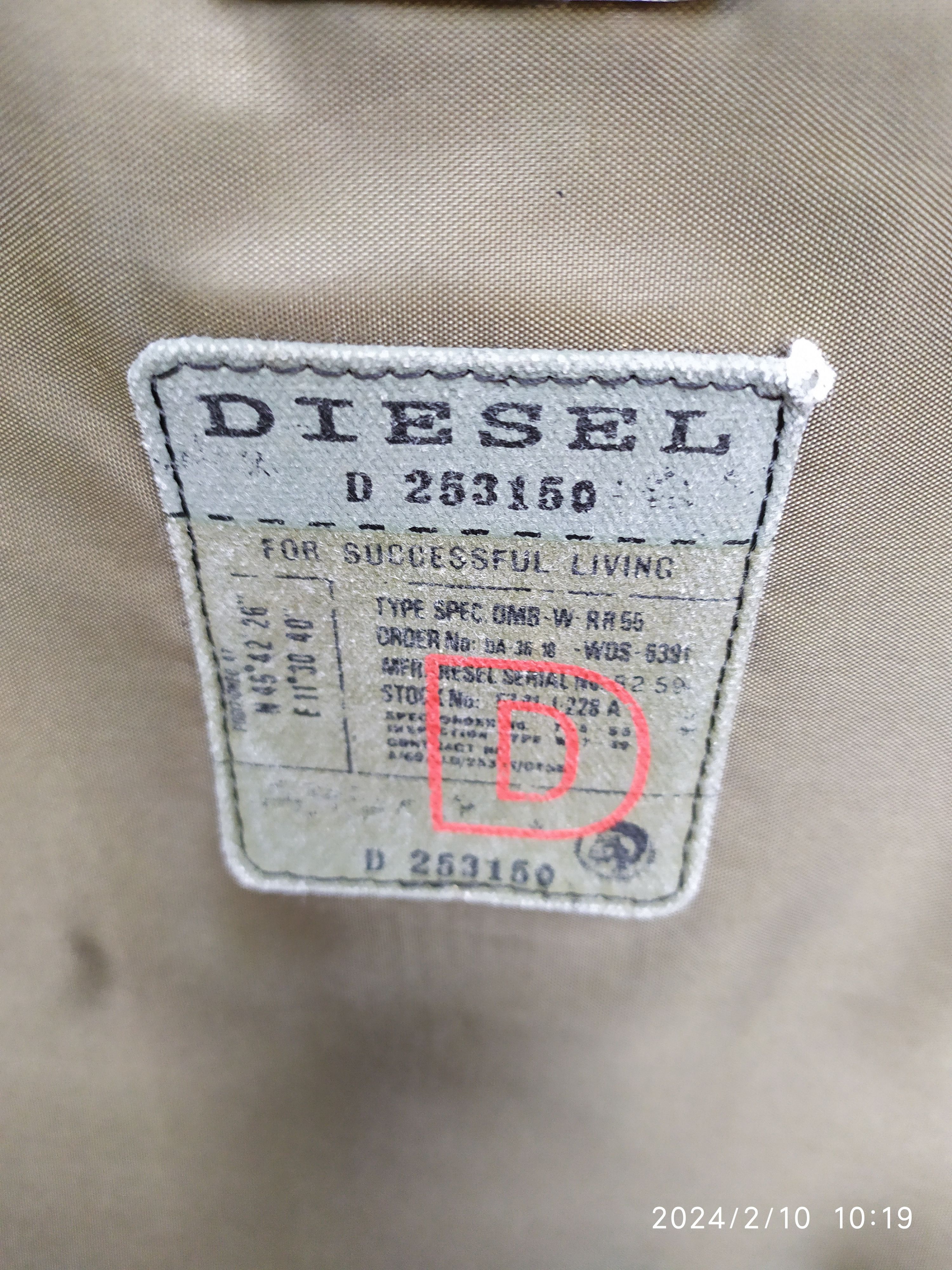 20471120 × Beauty Beast × Diesel Vintage Diesel jeans Backpack Size ONE SIZE - 5 Thumbnail