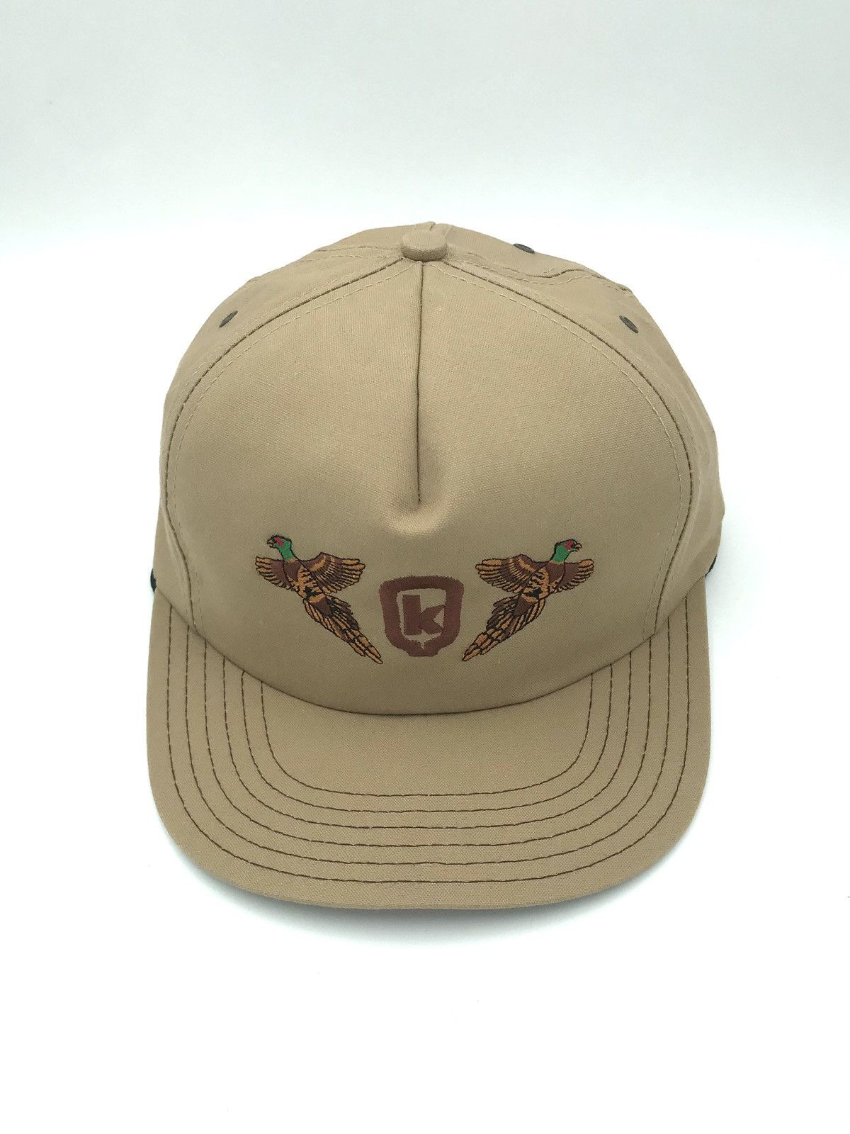 Vintage Vintage quail protection 90s trucker hat rare embroidery Size ONE SIZE - 2 Thumbnail