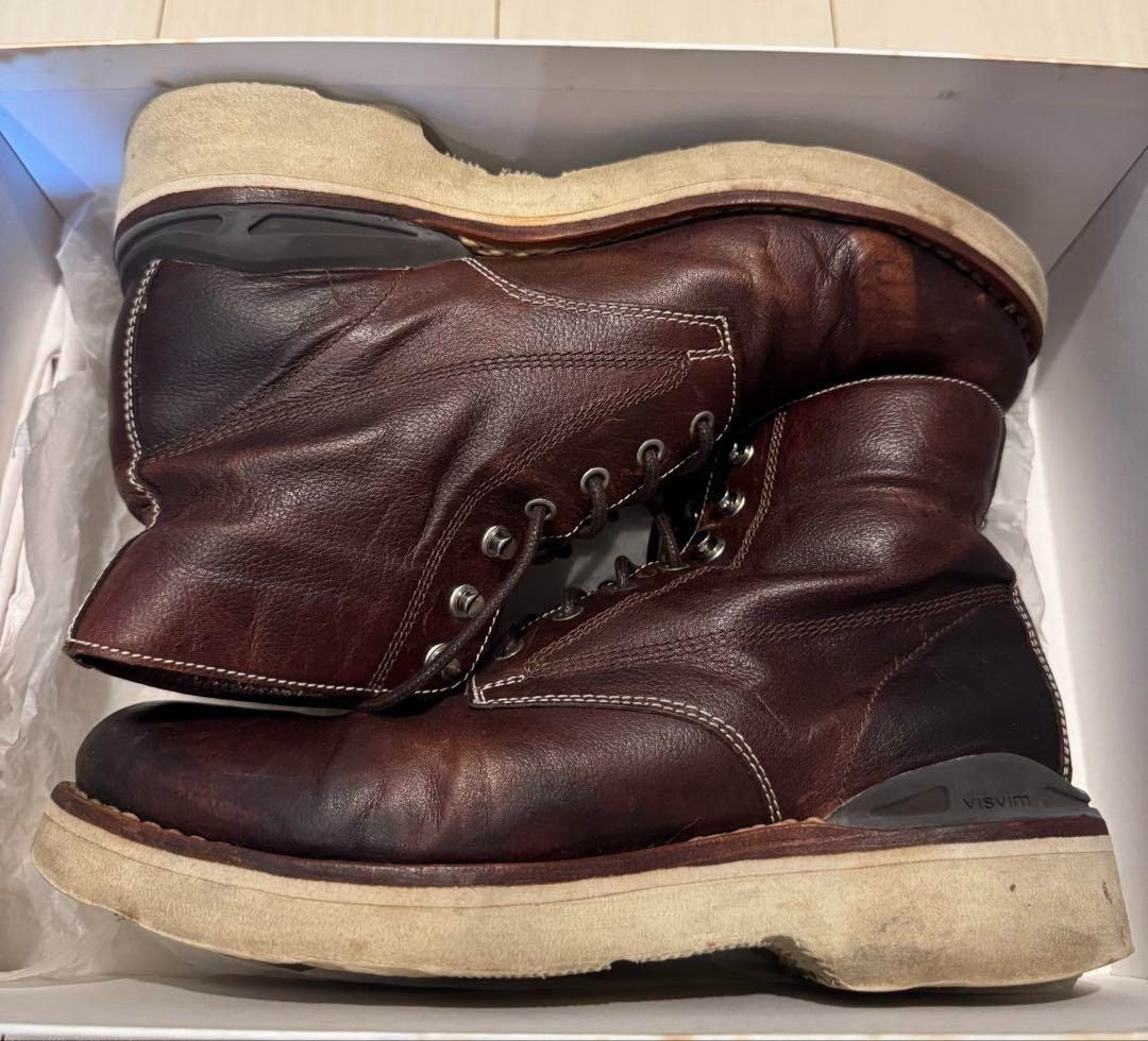 Visvim Visvim VIRGIL BOOTS KNGR FOLK Dark Brown Size US 9 Size US 9 / EU 42 - 1 Thumbnail