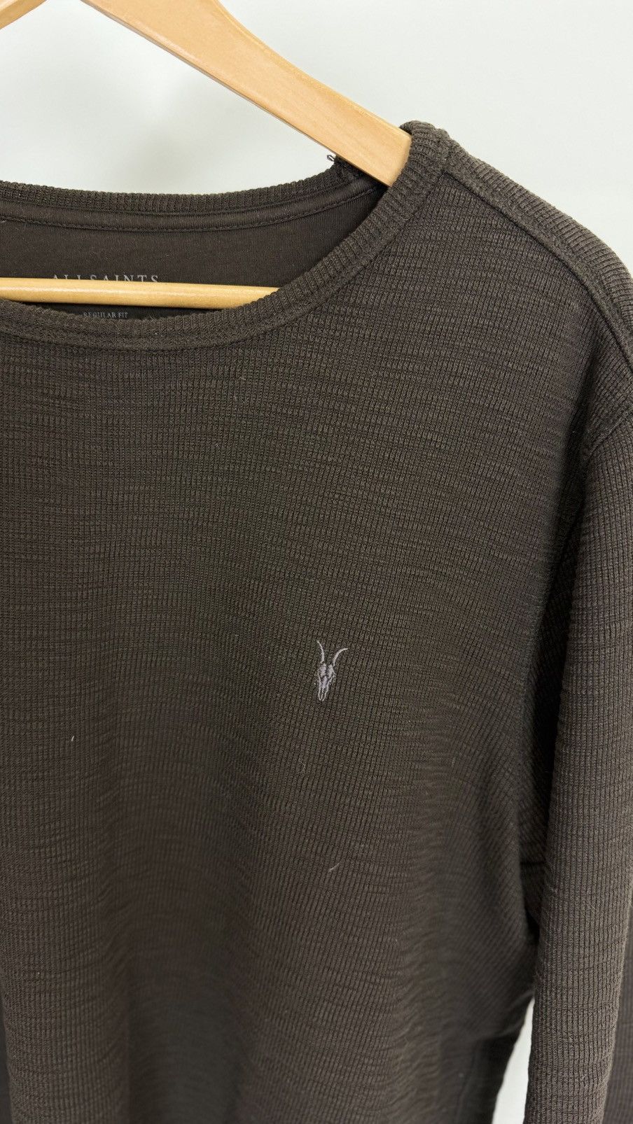 Allsaints Allsaints Waffle Sweatshirt Size US L / EU 52-54 / 3 - 2 Thumbnail