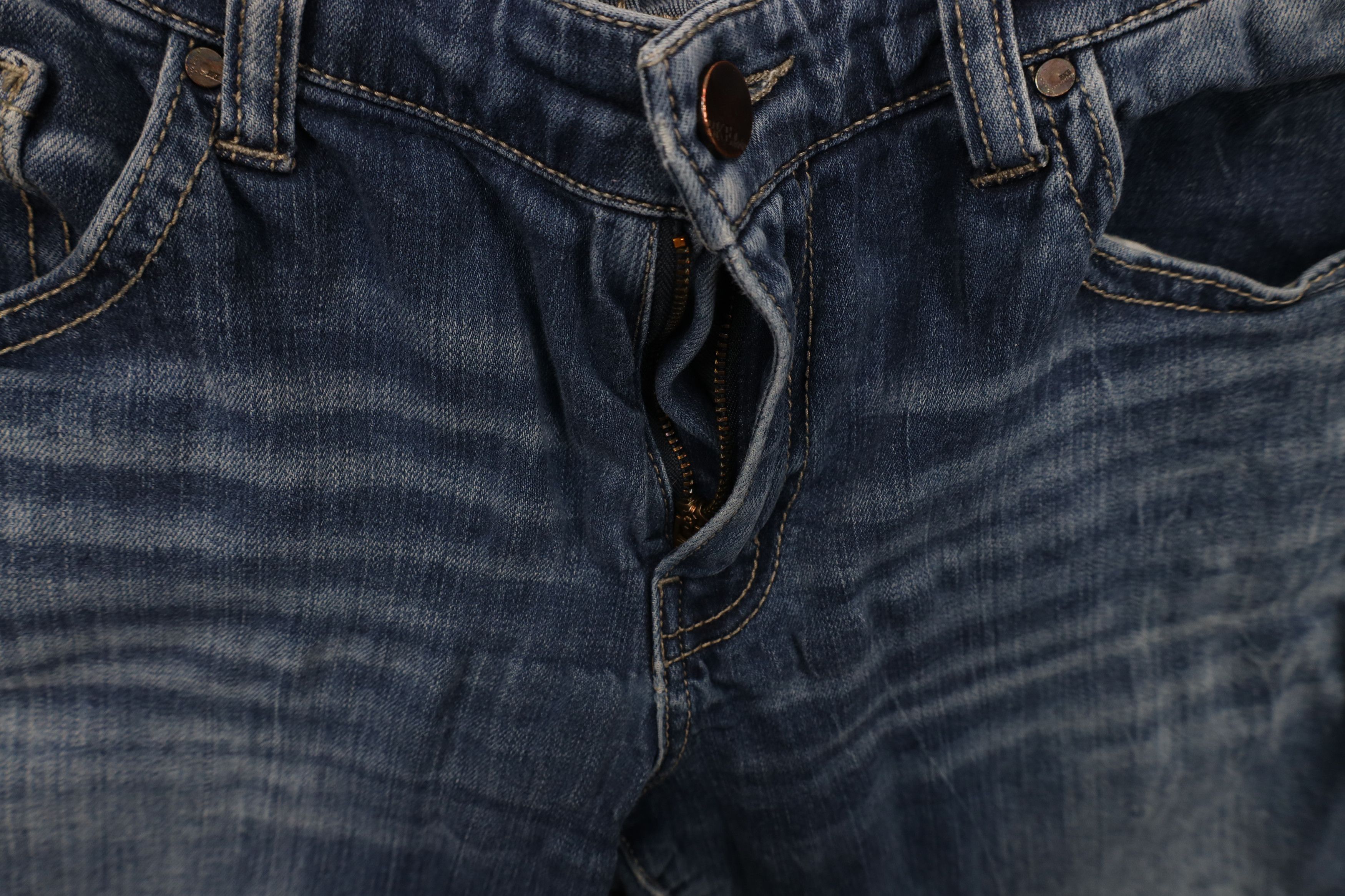 Vintage Buckle BKE Thick Stitch Payton Skinny Leg Stretch Jeans Size 31" - 6 Thumbnail