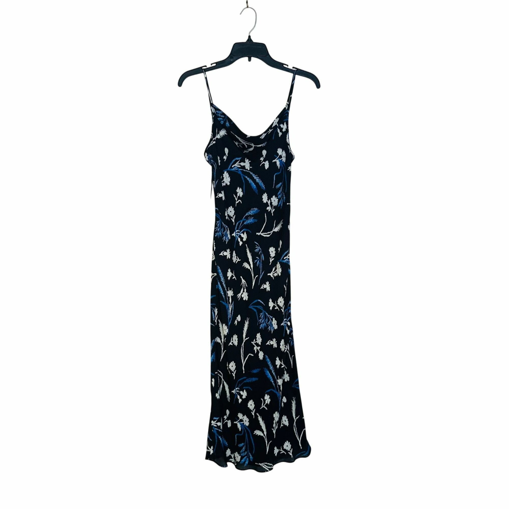 Joie ✨Joie Sz XS floral satin Dress with gentle cowl straight nec Size XS / US 0-2 / IT 36-38 - 2 Thumbnail