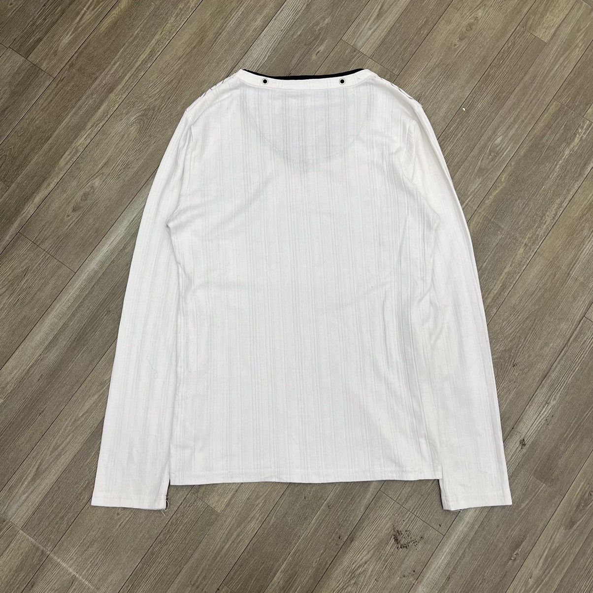 2000s Body Wave Poem Double Layer Goa Punk Lgb Longsleeve