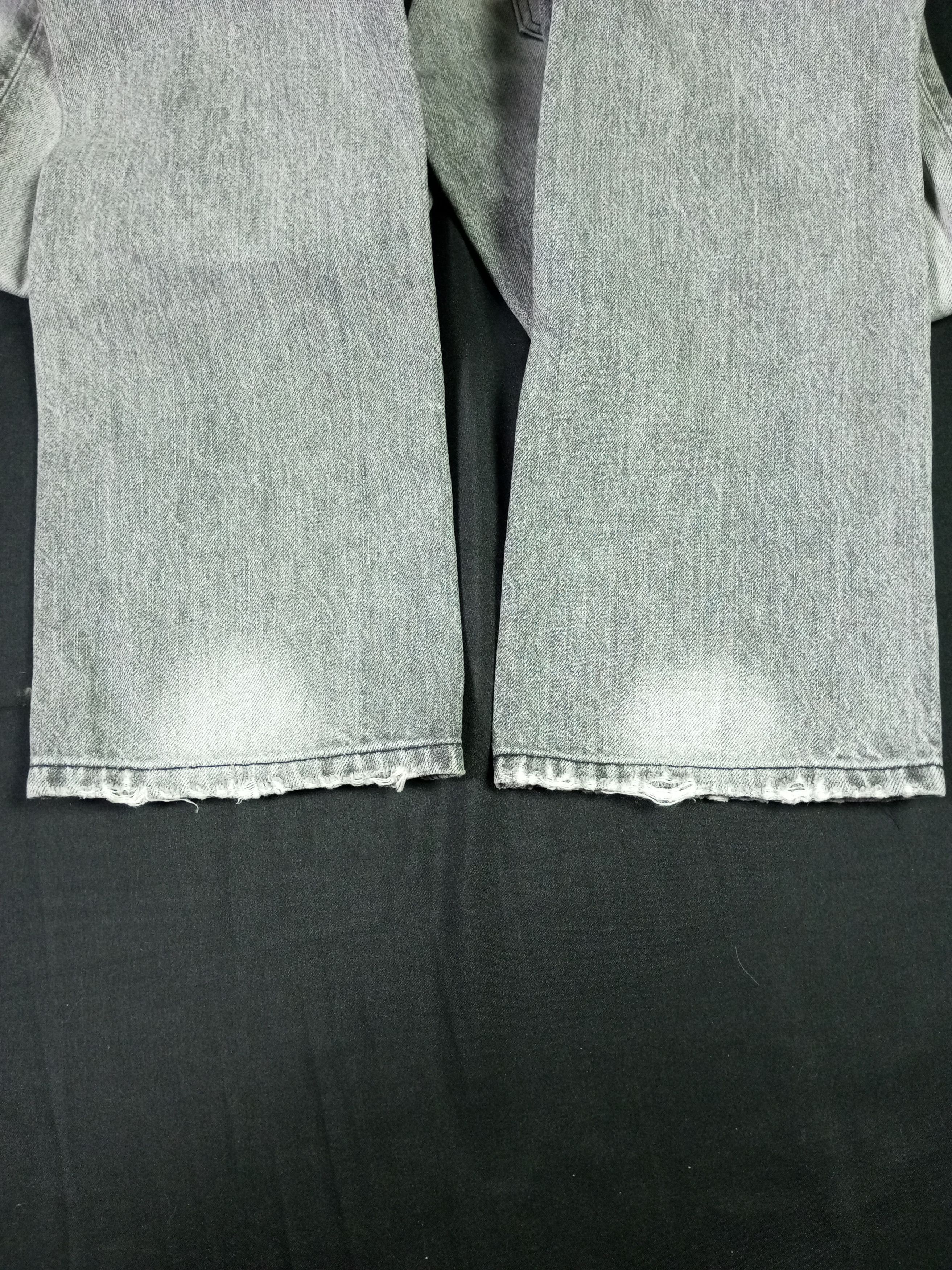 Ksubi Ksubi Grey Denim Distressed Jeans Size US 30 / EU 46 - 21 Thumbnail