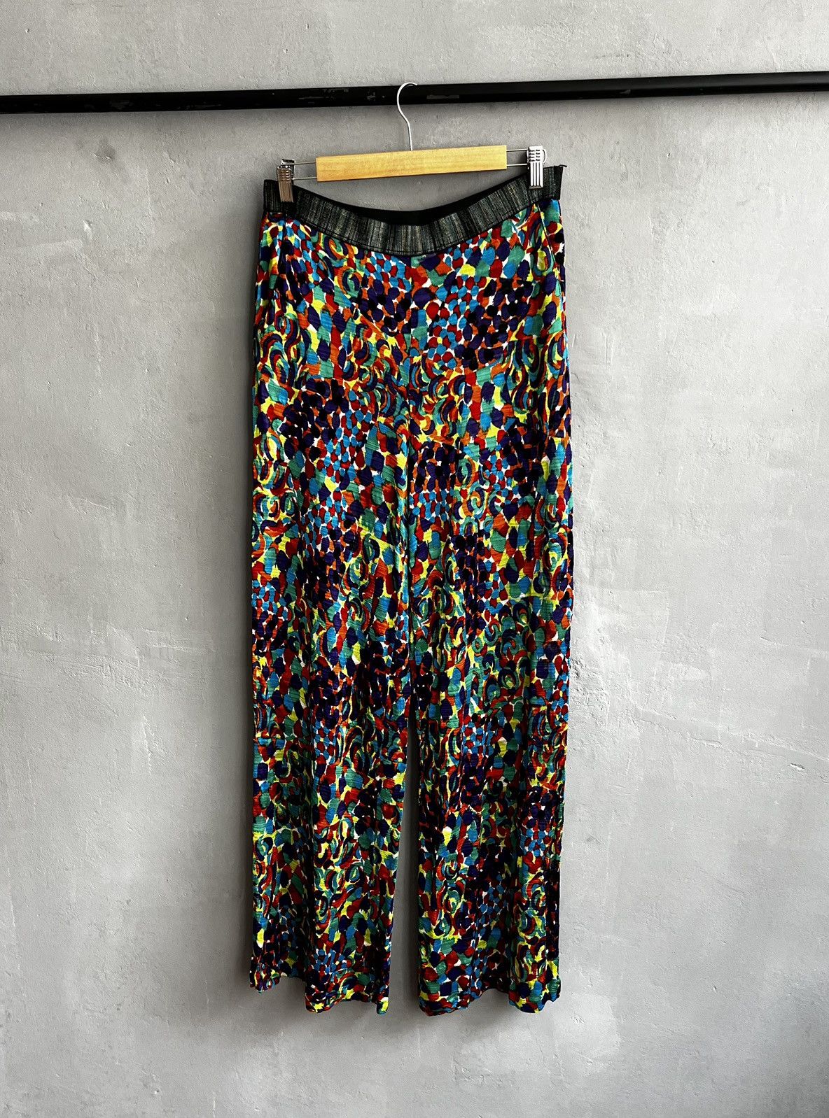 Designer × Missoni × Other Missoni Pink Knit Chevron Pants Size 30" / US 8 / IT 44 - 1 Thumbnail