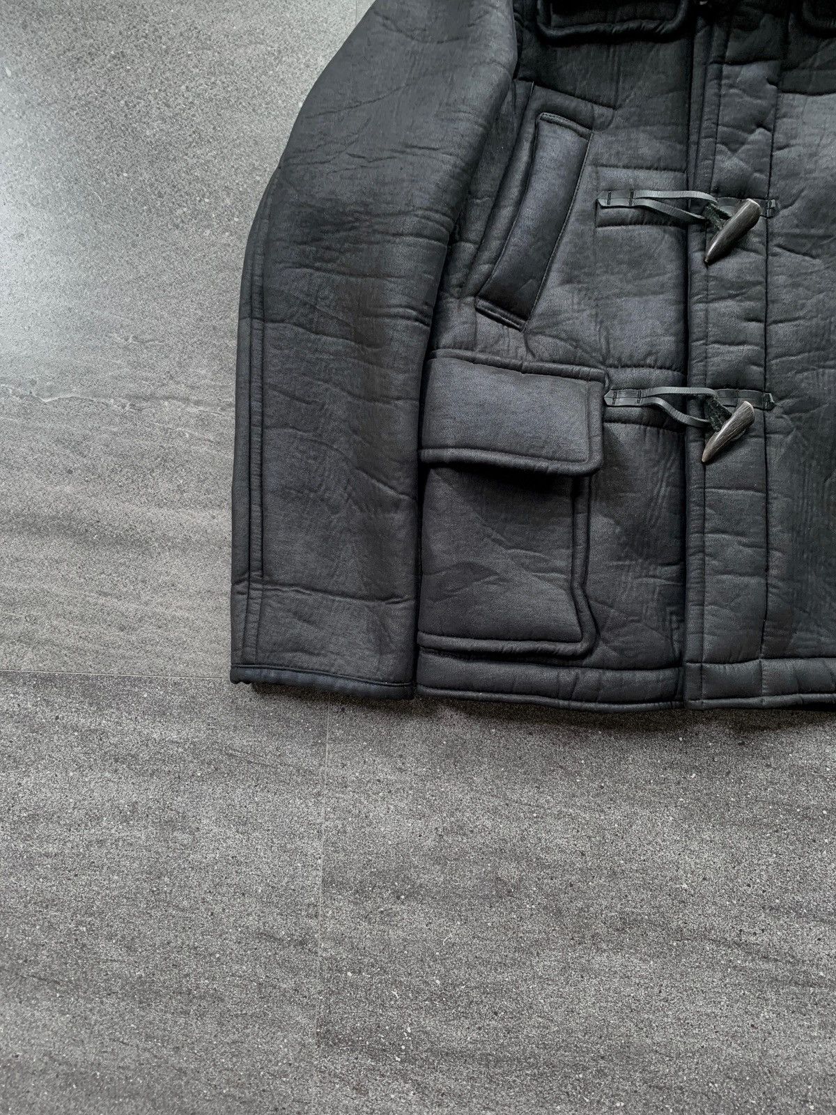 Issey Miyake FREE TAX! Cabane de Zucca PU Leather Sherpa Jacket Size US S / EU 44-46 / 1 - 4 Thumbnail