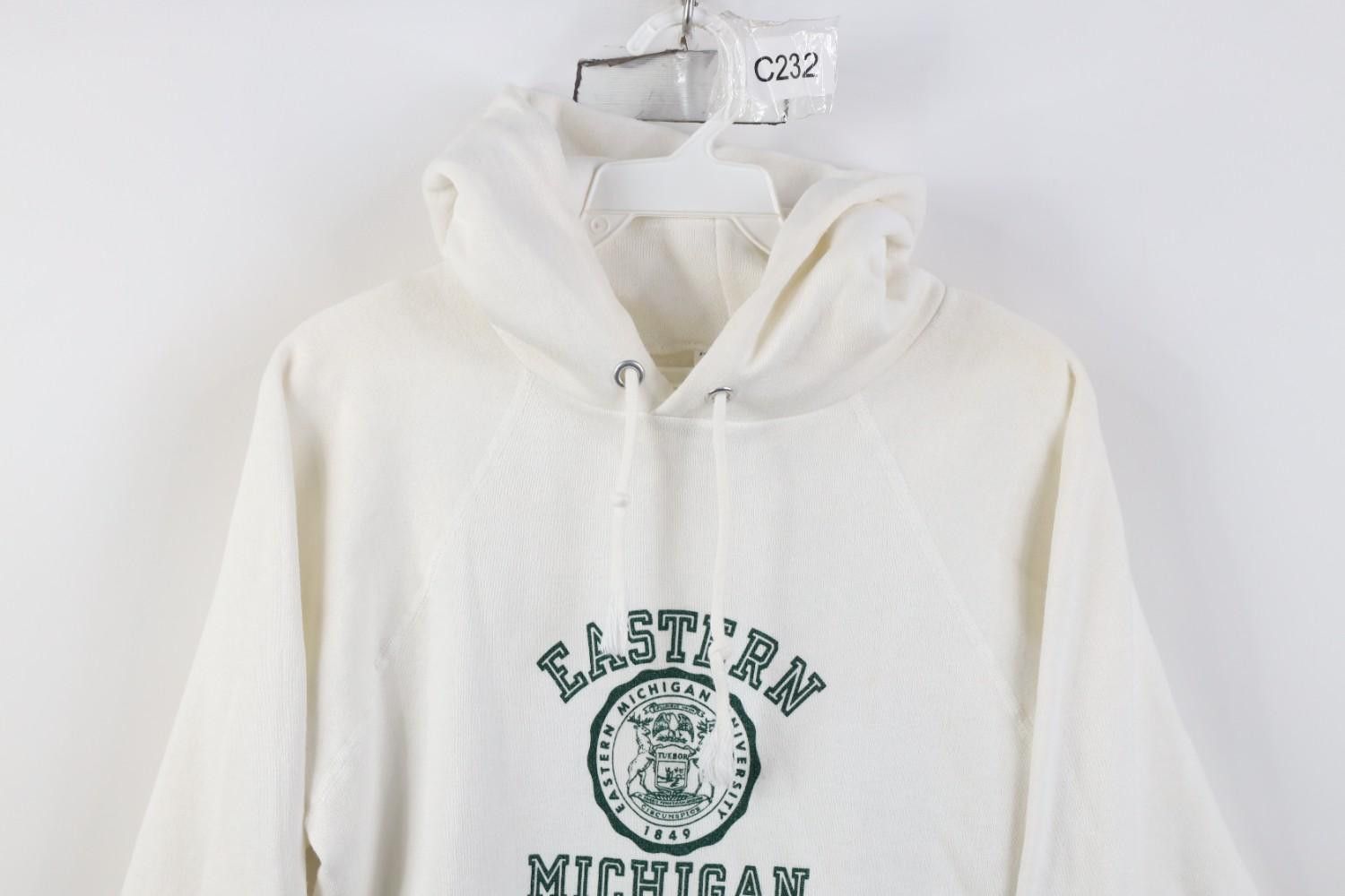 Champion Vintage 80s Champion Michigan University Hoodie Sweatshirt Size M / US 6-8 / IT 42-44 - 2 Thumbnail