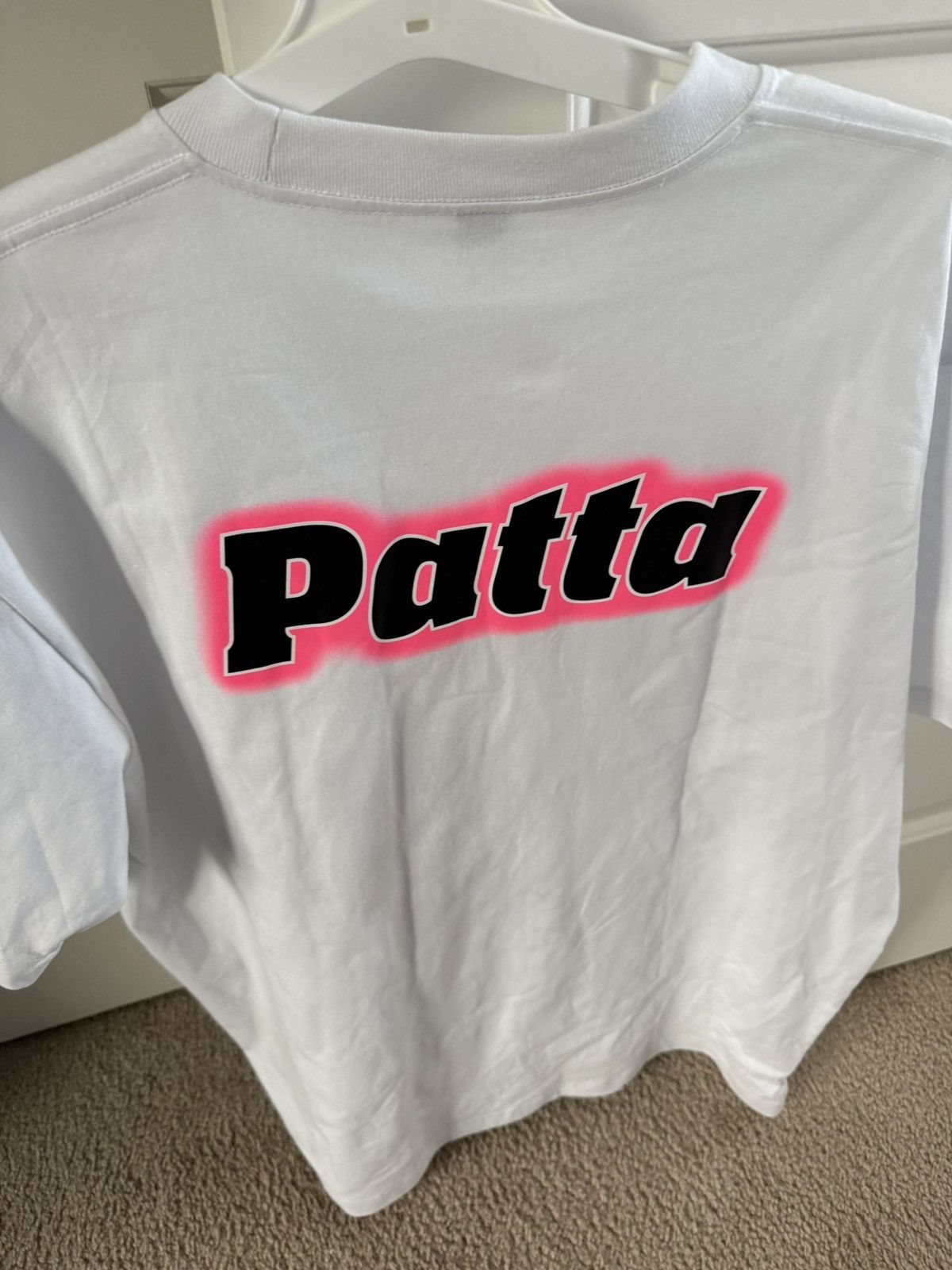 Patta Patta It Does Matter What You Think White Tee Size US XL / EU 56 / 4 - 3 Thumbnail