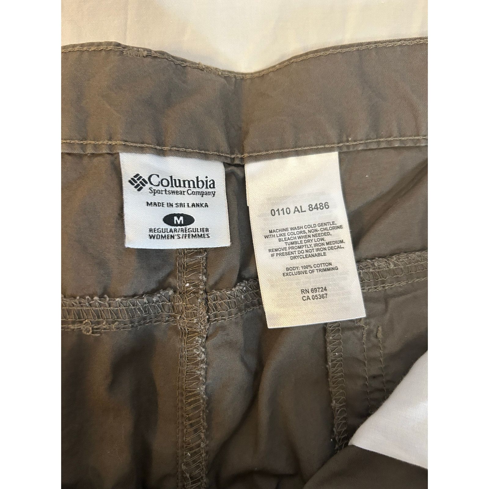 Columbia Columbia Women’s Cargo Pants Outdoor Gear Size 10 Size 32" / US 10 / IT 46 - 10 Thumbnail