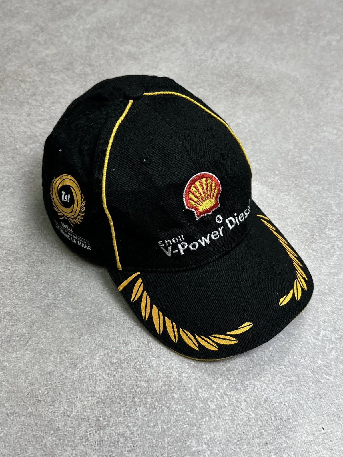 Vintage 2007 24 Hours Le Mans Shell Racing Cap Os Size ONE SIZE - 2 Thumbnail