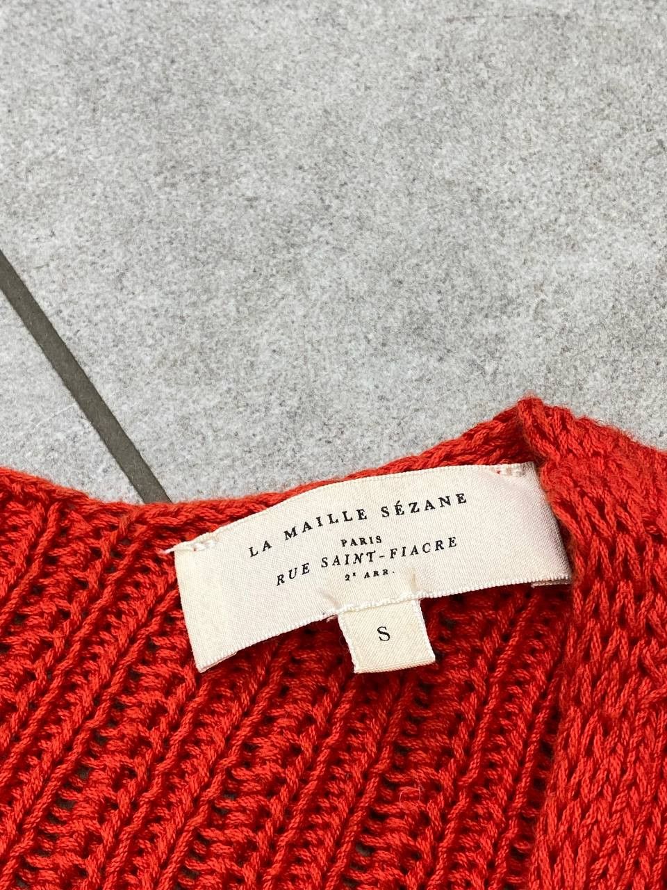 Sezane La Maille Sezane Marietta Buttons Knit Cardigan Sweater Size S / US 4 / IT 40 - 12 Thumbnail