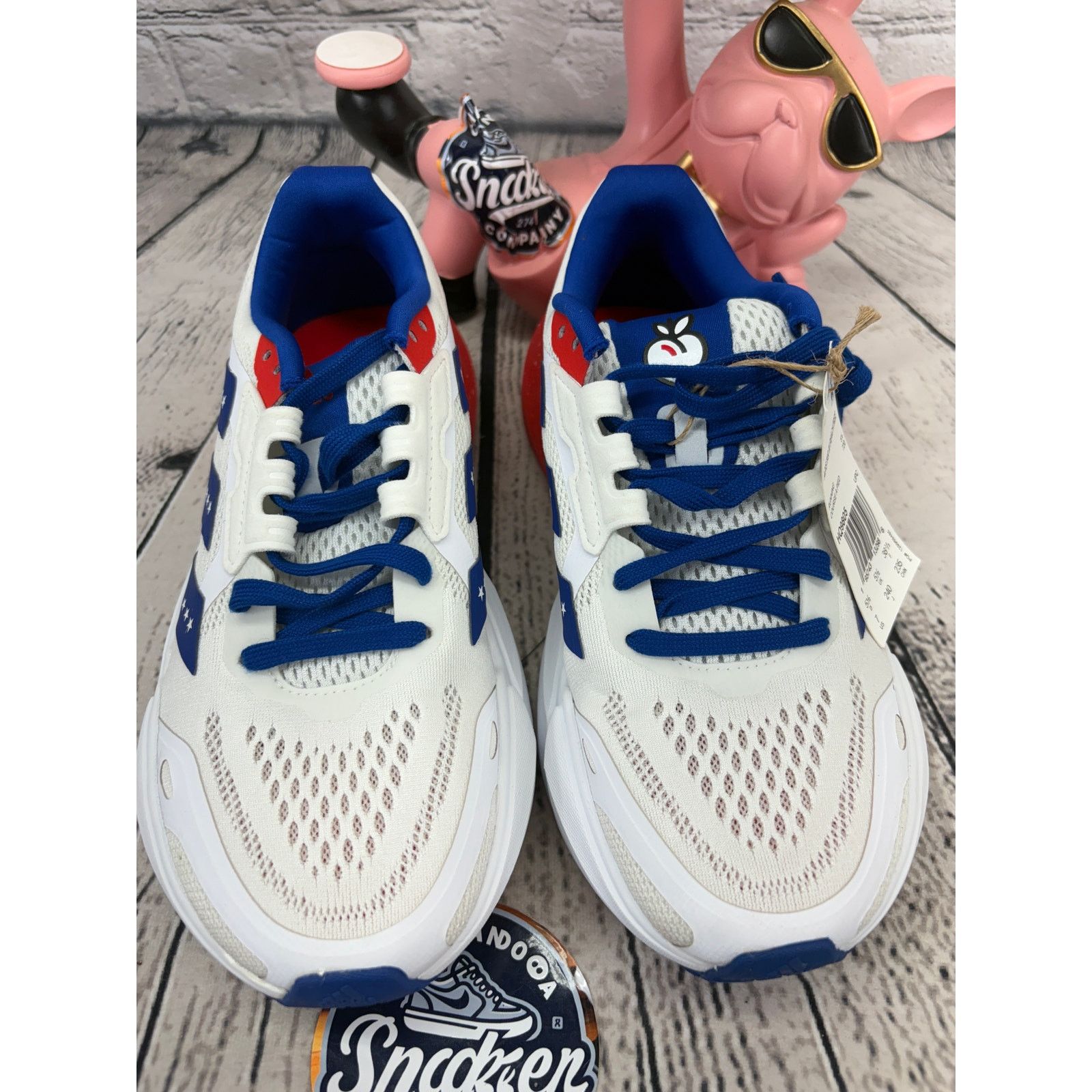 Adidas Adidas Atlanta Peachtree Road Running Shoes Women 7 Red Blue Size US 7 / IT 37 - 2 Thumbnail