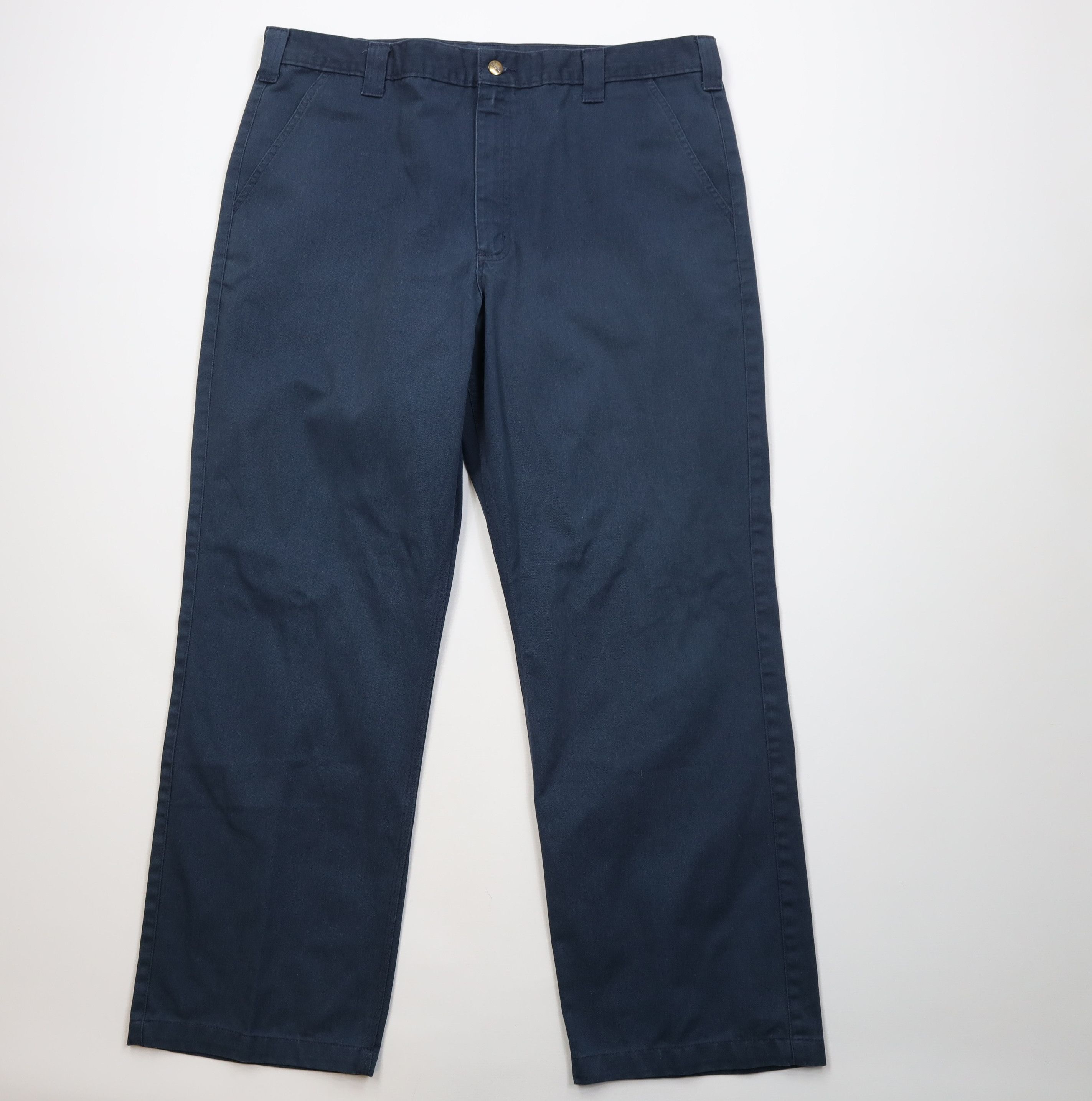 Carhartt Vintage Y2K Carhartt Blended Twill Wide Leg Chino Pants Blue Size US 40 / EU 56 - 1 Thumbnail