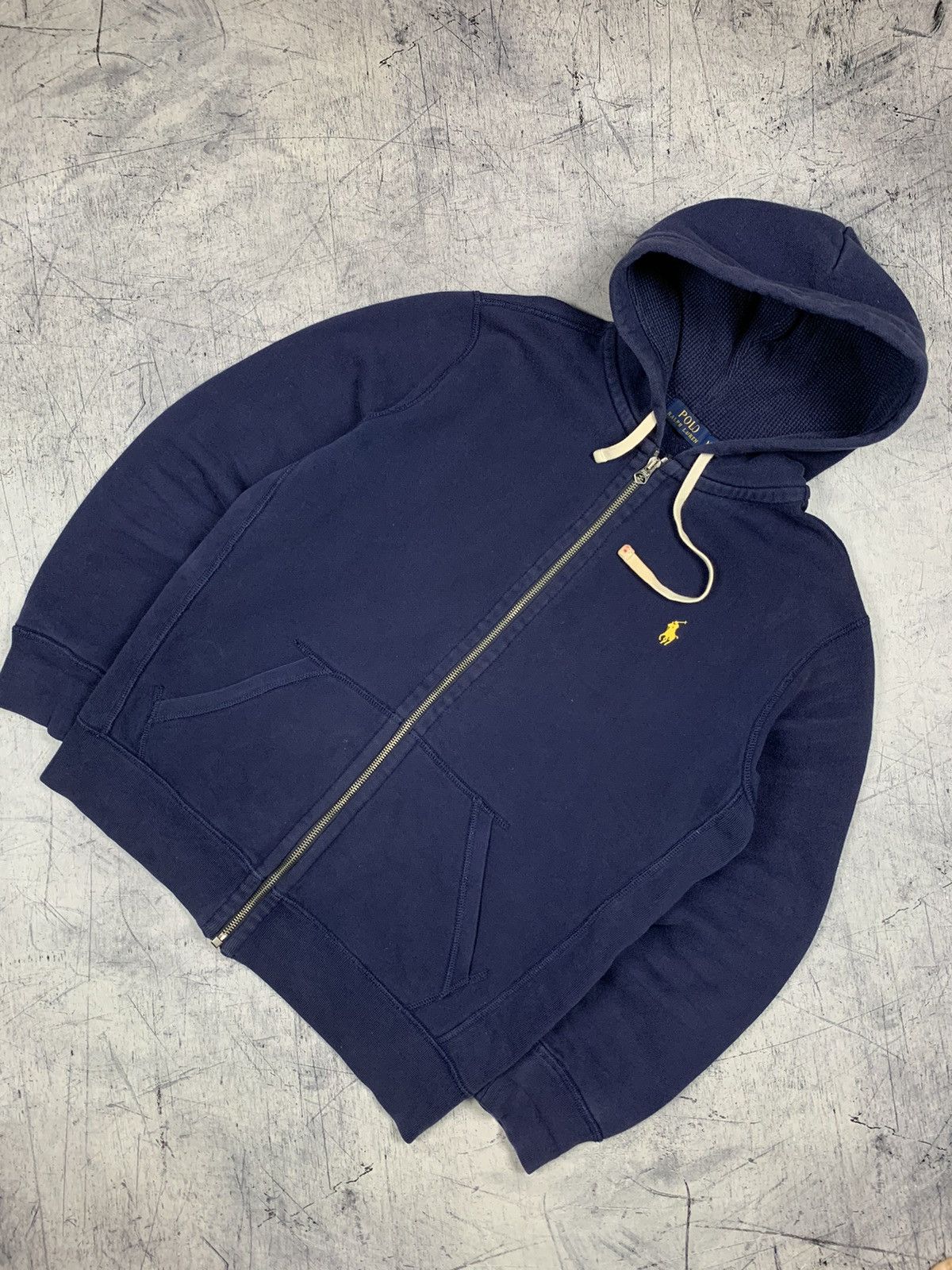 Polo Ralph Lauren × Vintage Vintage Polo Ralph Lauren Zip Hoodie Embroidered Logo Y2K Size US M / EU 48-50 / 2 - 1 Thumbnail