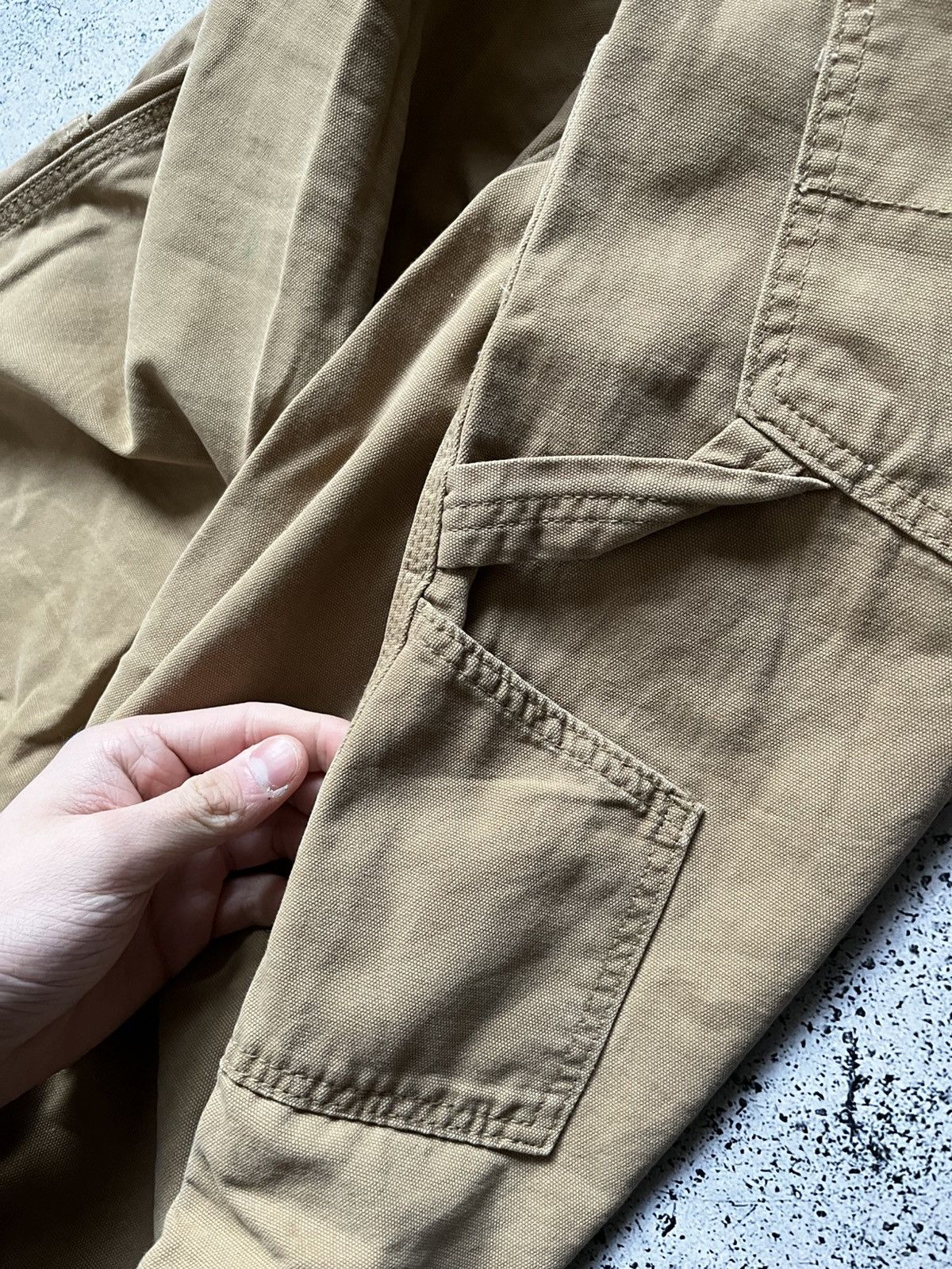 Carhartt × Dickies × Vintage Vintage Dickies Very Baggy Pants Workwear Carpenters Y2K USA Size US 36 / EU 52 - 8 Thumbnail