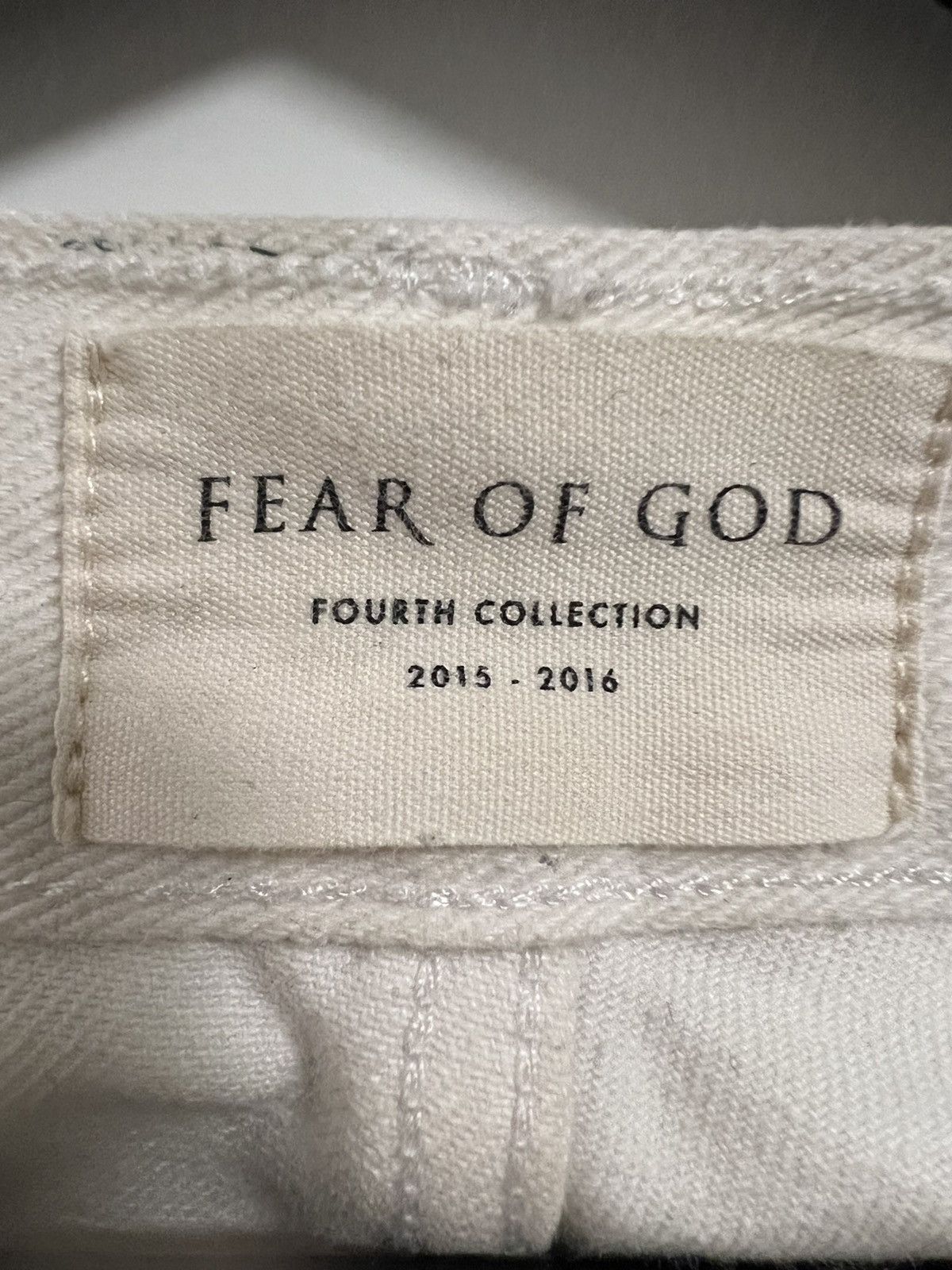 Fear of God × Maxfield Los Angeles Fear of God x Maxfield White Denim Fourth Collection size 30 Size US 30 / EU 46 - 6 Thumbnail