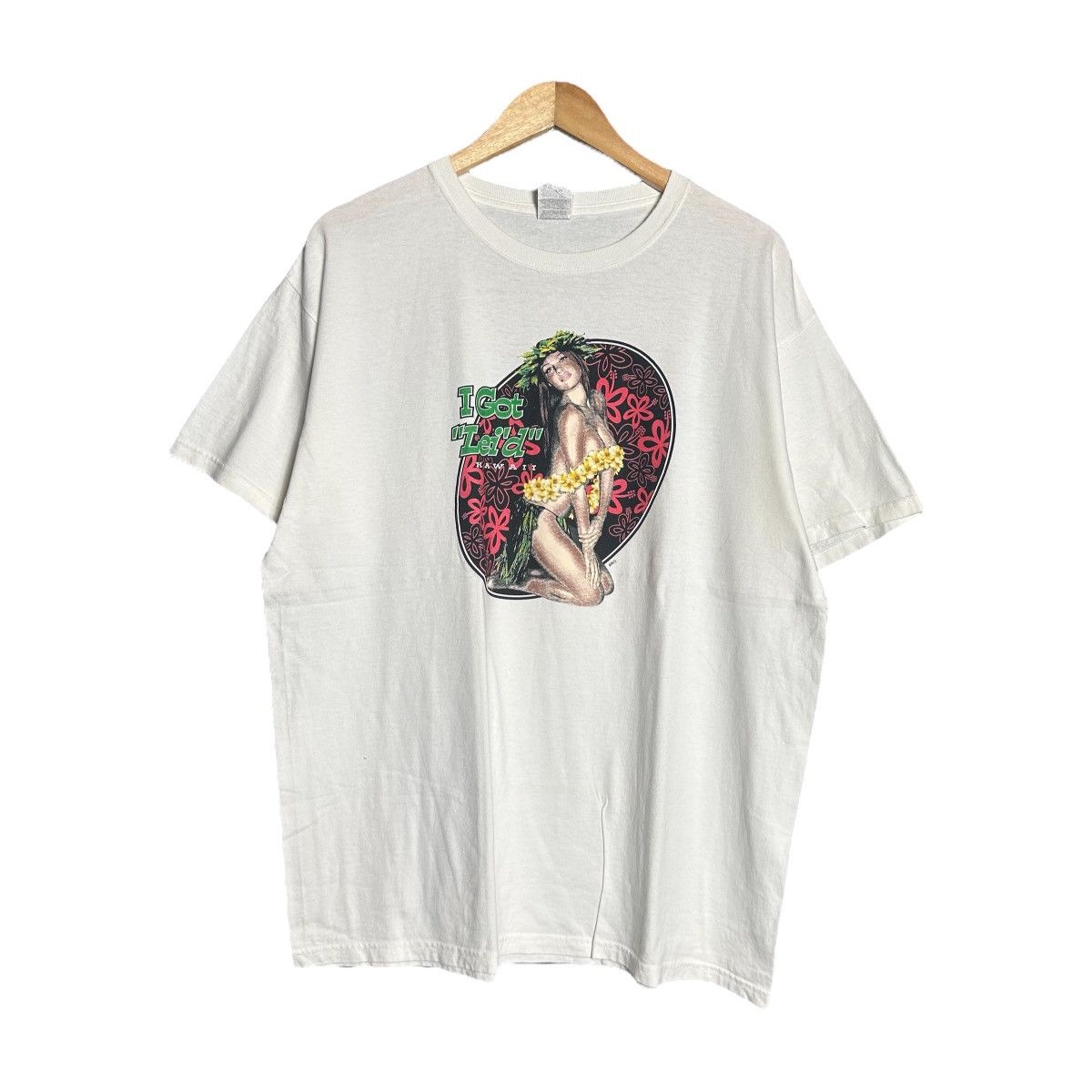 Vintage Vintage Hawaii Girl Tshirt Size XL / US 12-14 / IT 48-50 - 1 Thumbnail