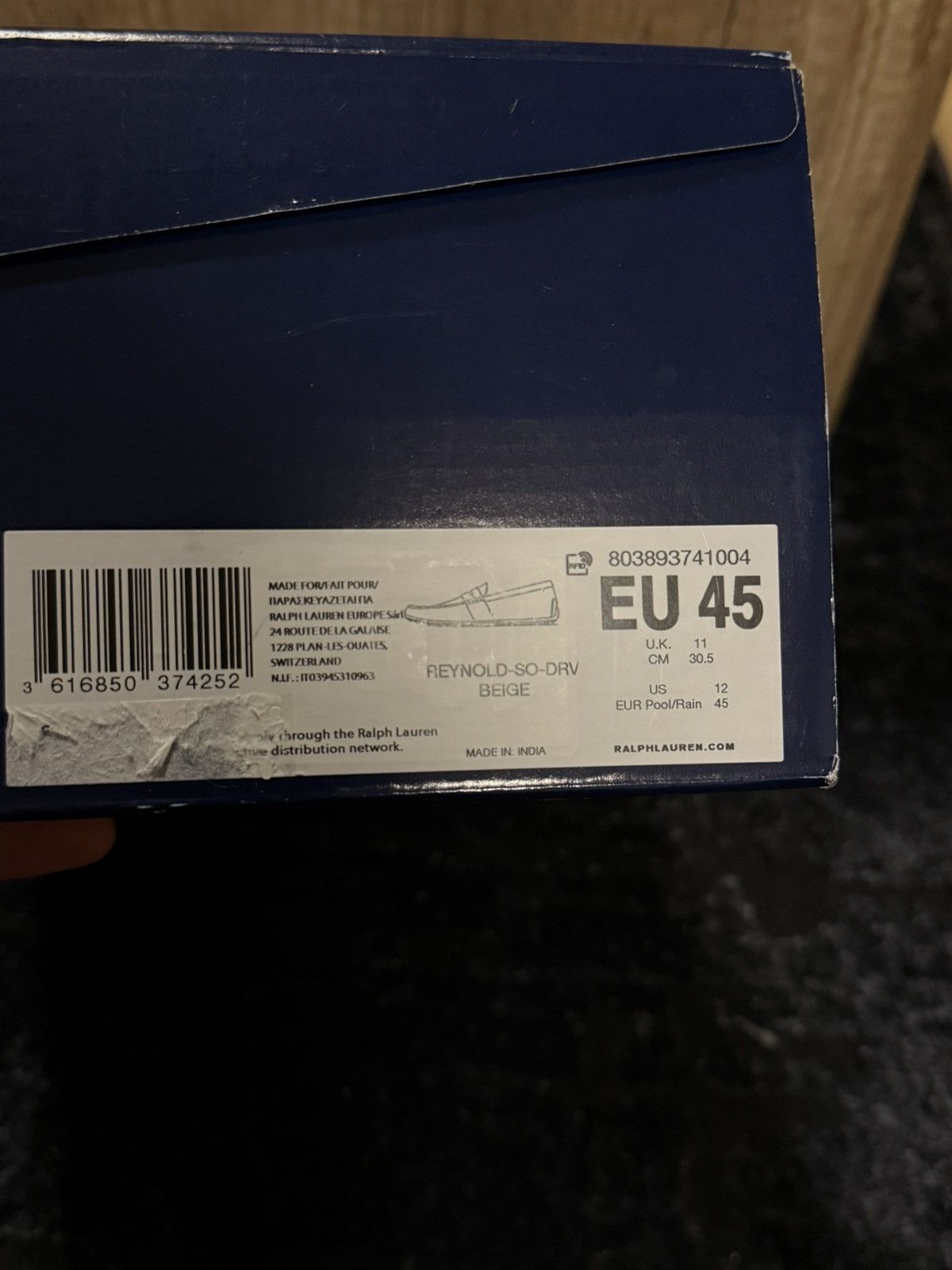 Polo Ralph Lauren POLO RALPH LAUREN REYNOLD SUEDE DRIVER Size US 12 / EU 45 - 9 Thumbnail