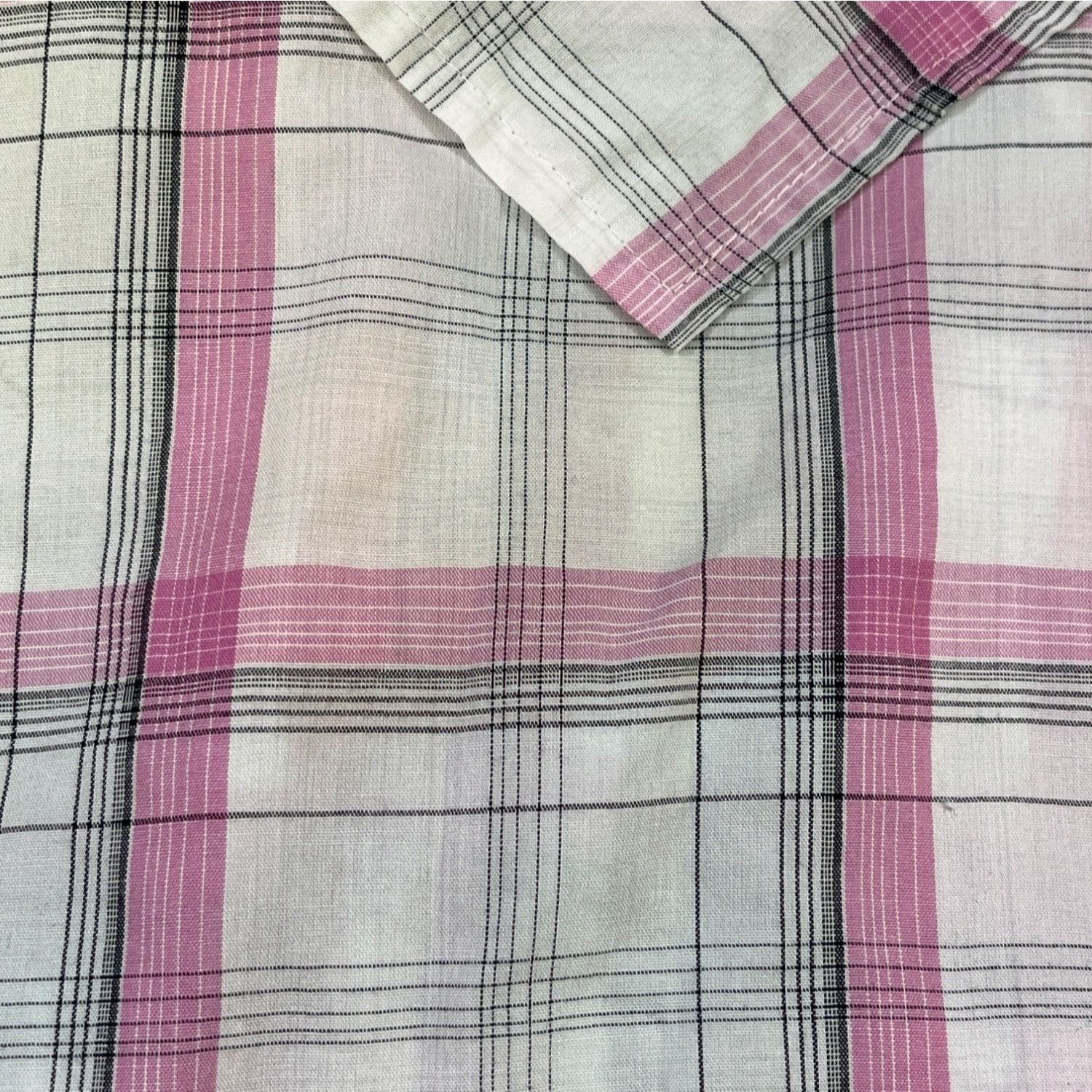 Wrangler Wrangler Women's Pink Plaid Shirt/Pearl Snaps Sz XL SKU 4864 Size XL / US 12-14 / IT 48-50 - 8 Thumbnail