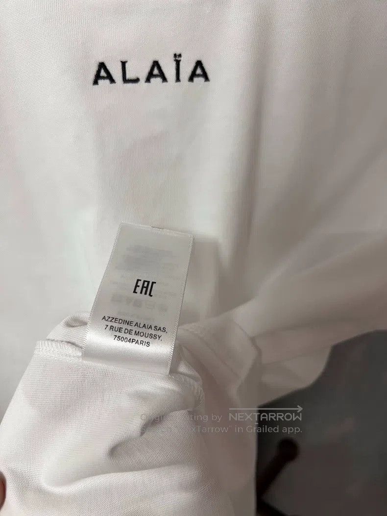 Alaia Alaia Women's short-sleeved T-shirt Size XS / US 0-2 / IT 36-38 - 7 Thumbnail