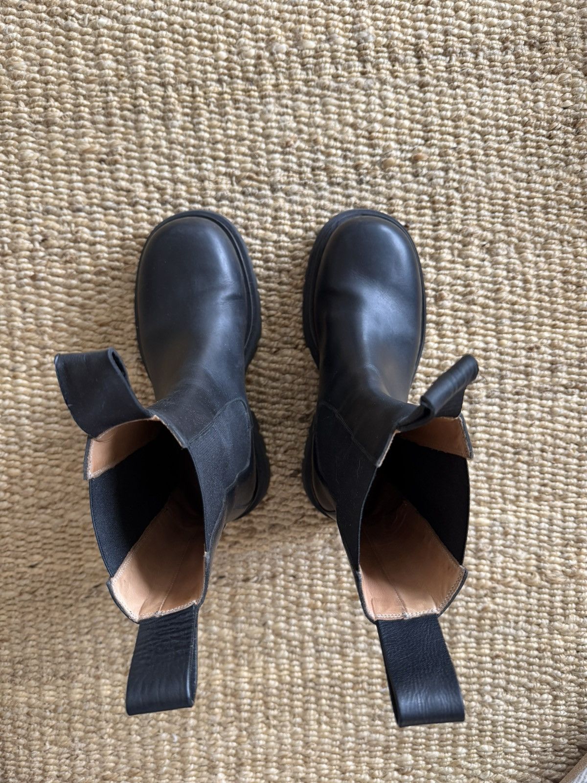 Bottega Veneta Tire Lug Boots Size US 6 / EU 39 - 4 Thumbnail
