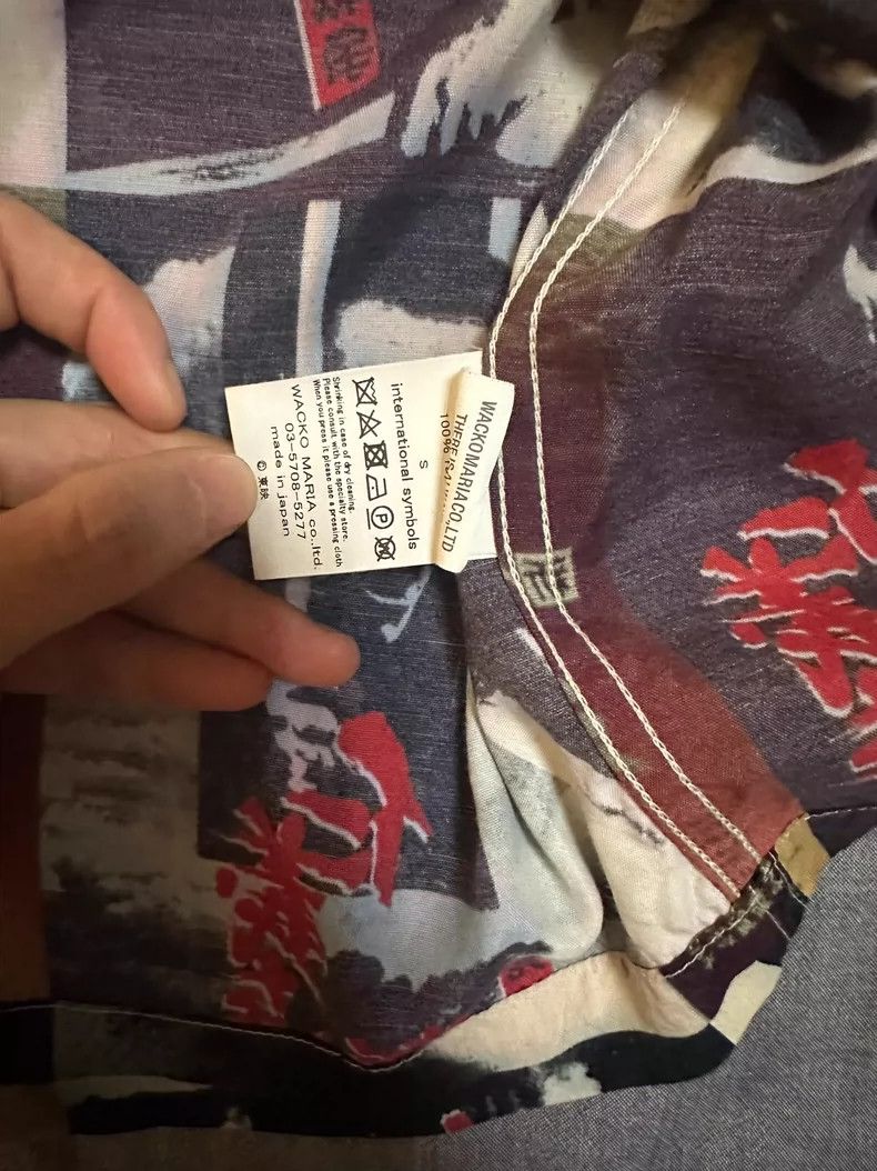 Wacko Maria wacko maria The Battle of No Benevolence collaboration shir Size US S / EU 44-46 / 1 - 3 Thumbnail