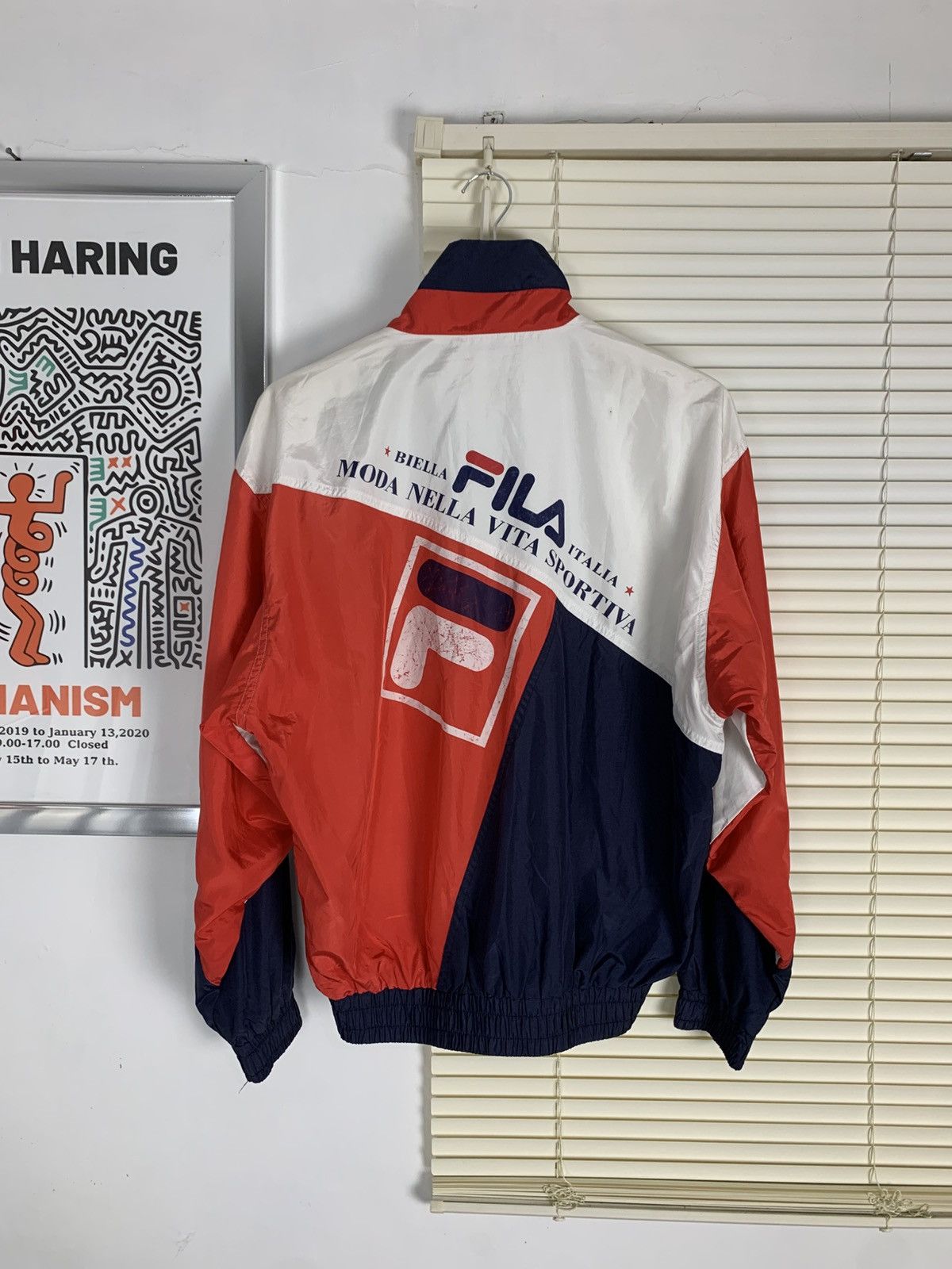 Vintage 90s Fila Sport Oversized Track Jacket
