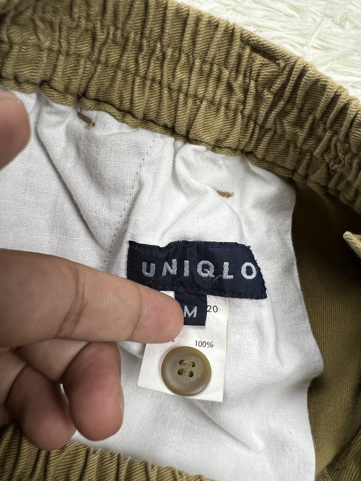 Japanese Brand × Uniqlo Uniqlo Cargo Short Pants Size US 27 - 5 Thumbnail