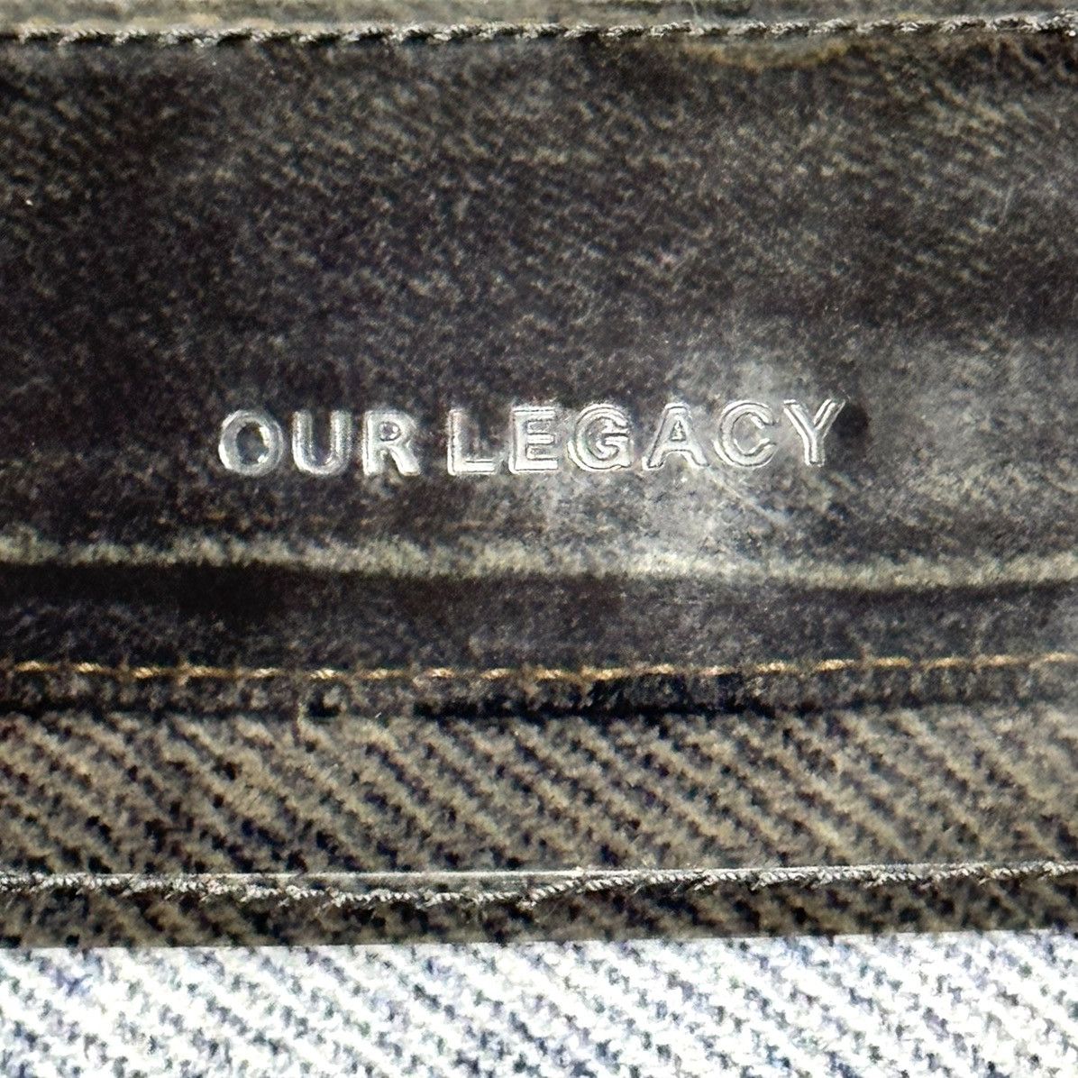 Our Legacy Our Legacy Digital Denim Print Third Cut Jeans Size US 30 / EU 46 - 9 Thumbnail