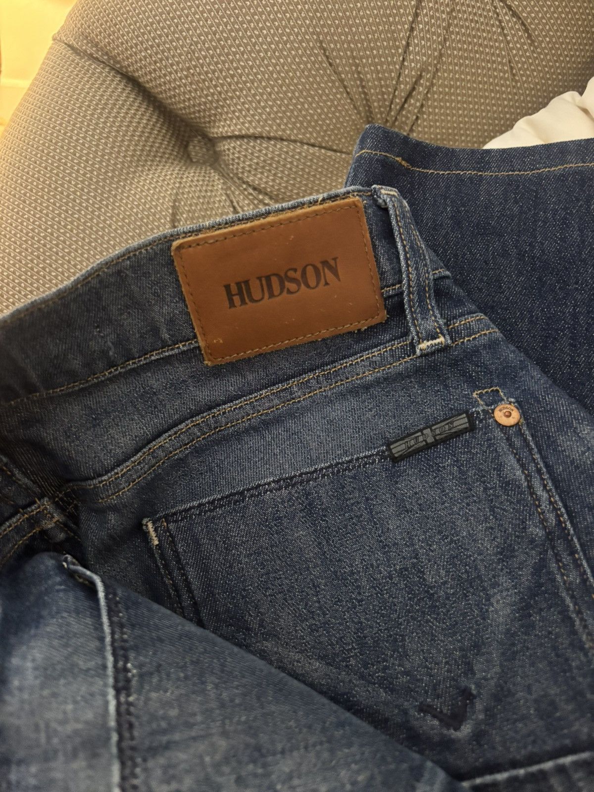 Hudson Hudson Jeans Men’s Dark Blue Straight Size US 31 - 3 Thumbnail