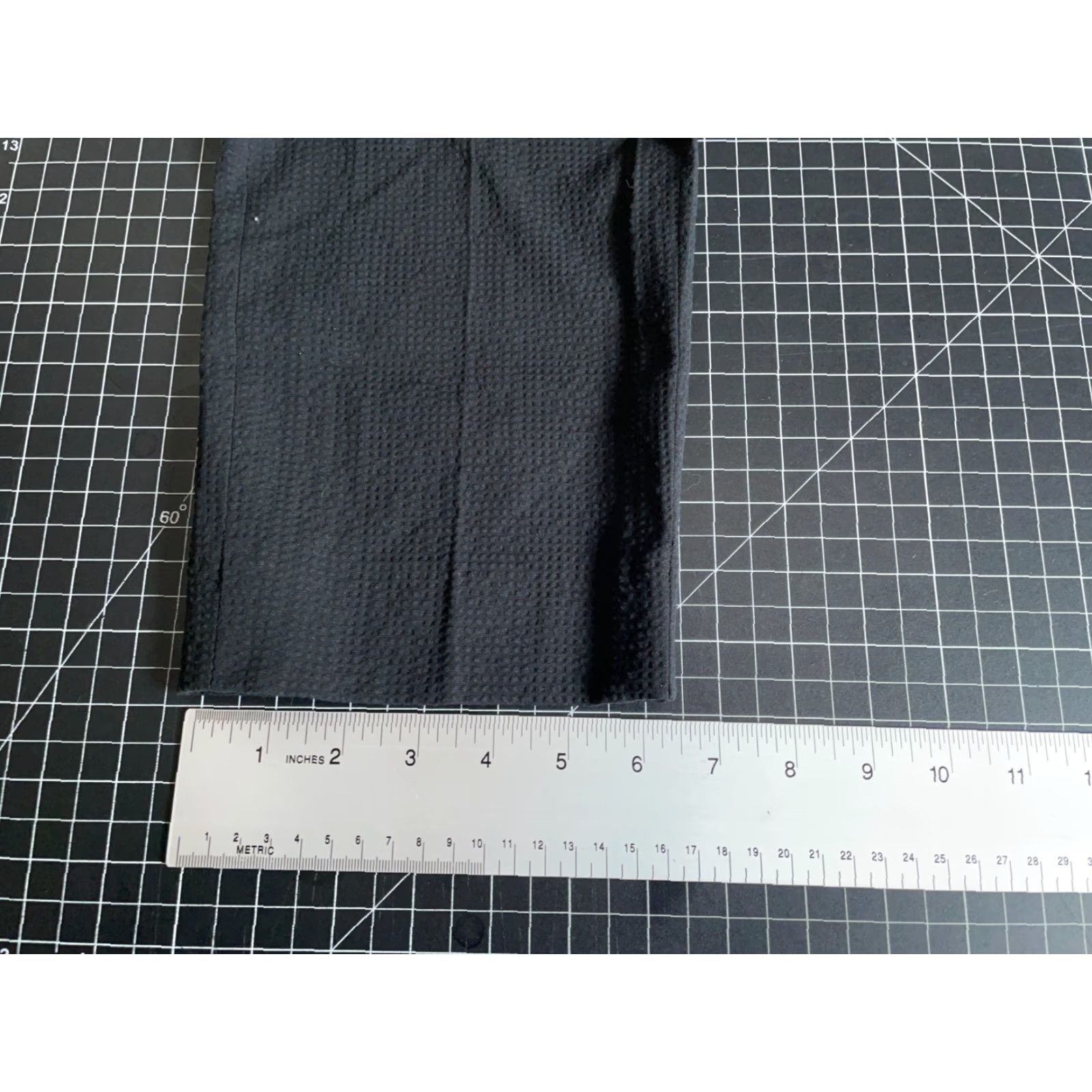 Abercrombie & Fitch Abercrombie & Fitch Pants Men's Slim Chino Black 31 x 27.5 Unworn Seersucker Flat Front Mid Rise Tapered Size US 32 / EU 48 - 7 Thumbnail