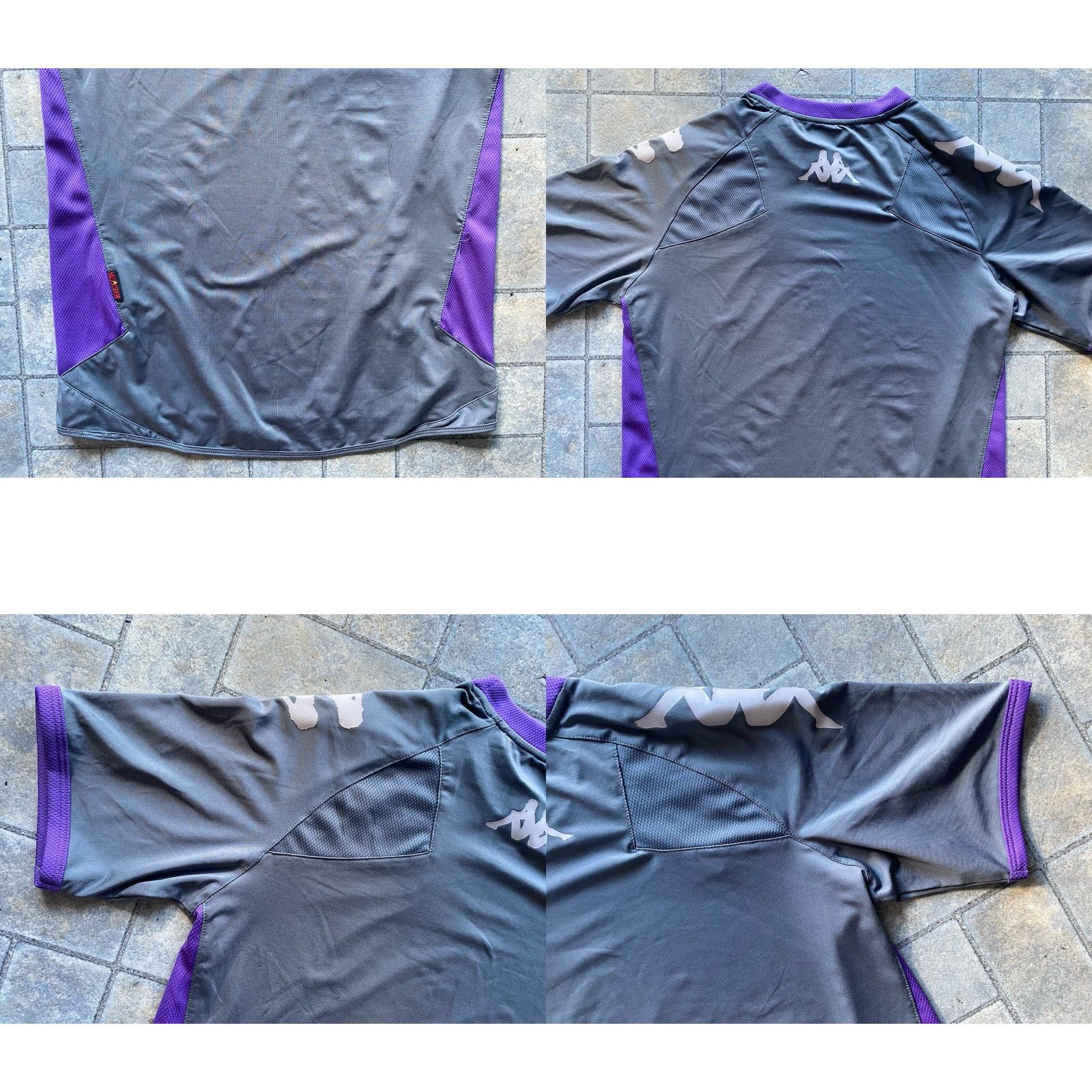 Kappa Kappa Valladolid Shirt Men’s Size S Gray Purple Short Sleeve T-Shirt Size US S / EU 44-46 / 1 - 9 Thumbnail