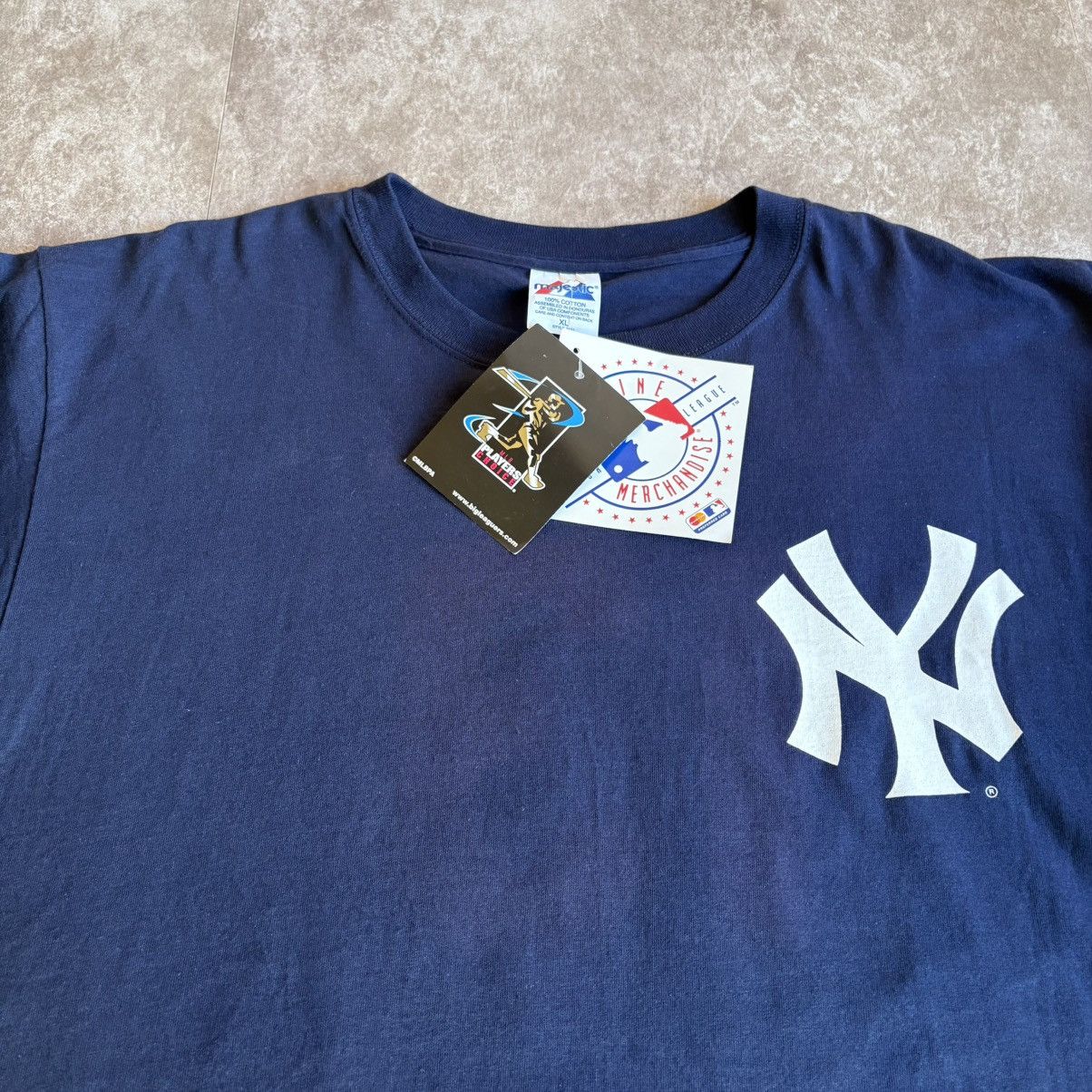 Vintage Vintage Dead Stock Alex Rodriguez New York Yankees T Shirt Size US XL / EU 56 / 4 - 3 Thumbnail