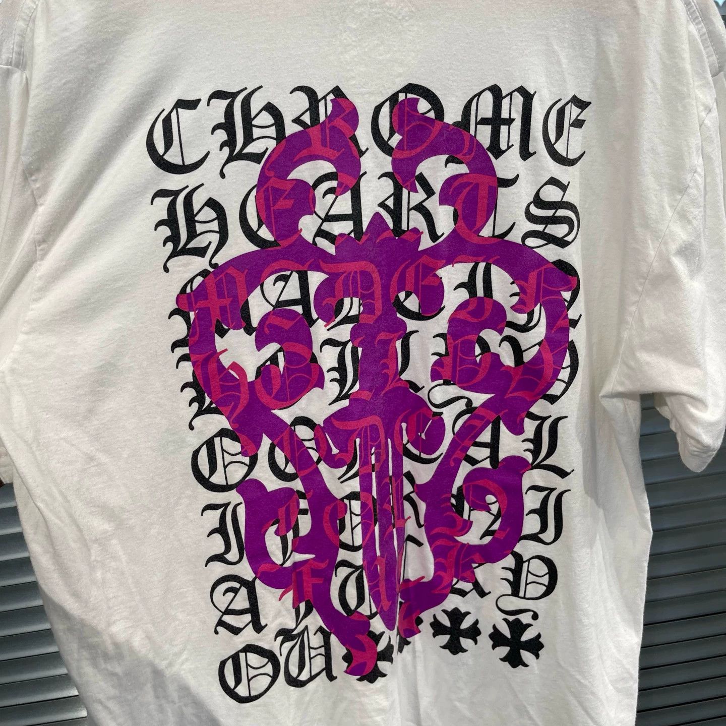 Chrome Hearts Chrome Hearts Purple Sword Print XL Tee 99new Size US XL / EU 56 / 4 - 6 Thumbnail