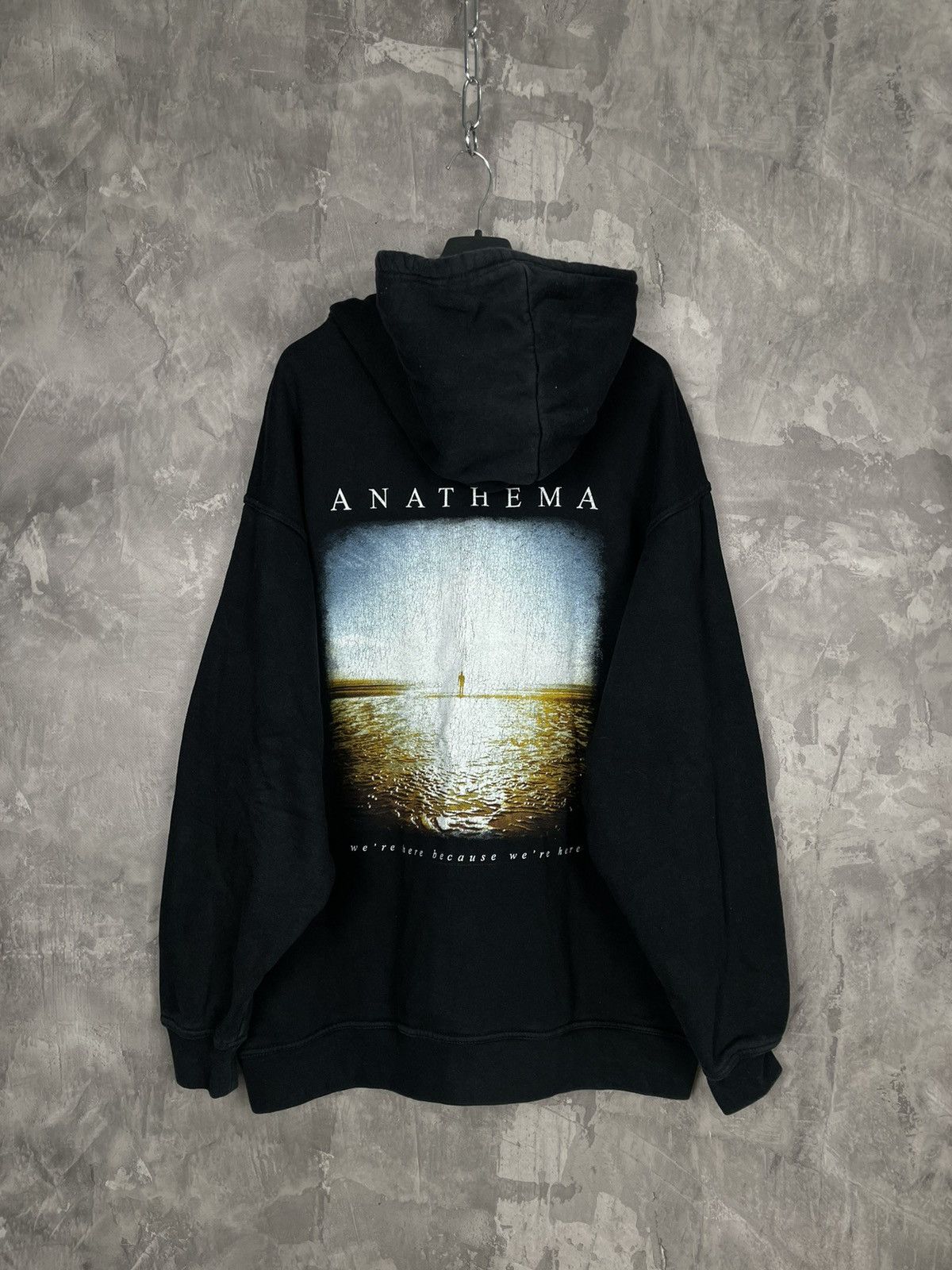 Vintage Y2K Anathema Horror British Punk Y2K Zip Hoodie 90s