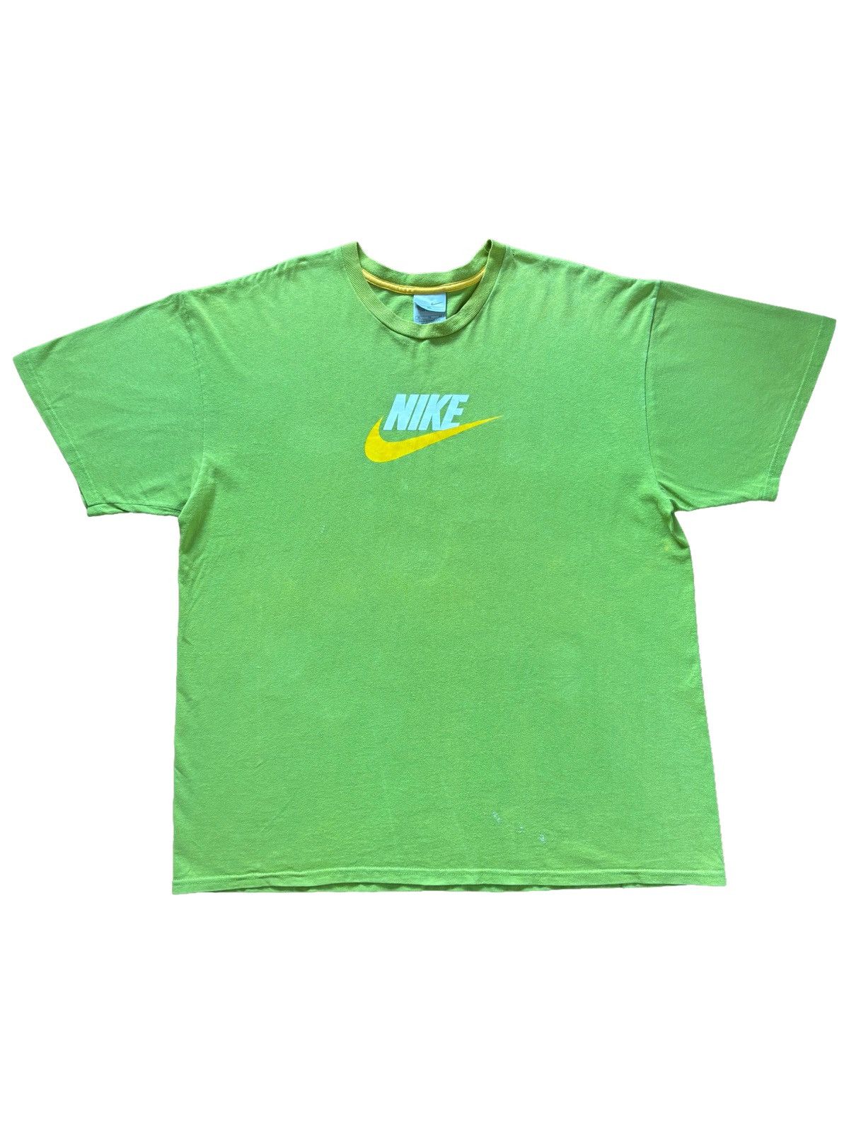 Nike Nike Green T-Shirt US XL Size US XL / EU 56 / 4 - 1 Thumbnail