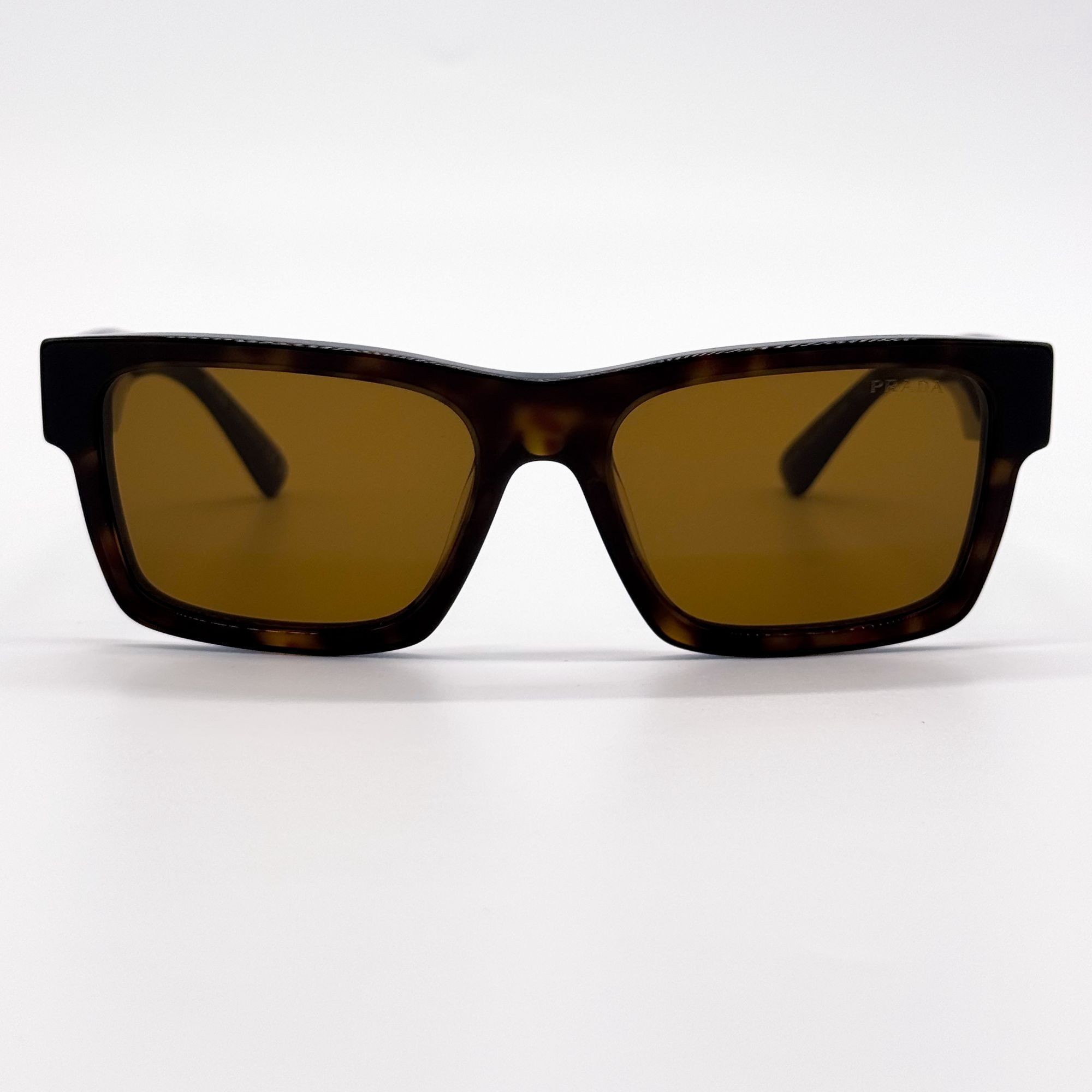 Prada NEW PRADA SUNGLASSES PR25ZS 2AU0B0 SQUARE HAVANA Size ONE SIZE - 4 Thumbnail