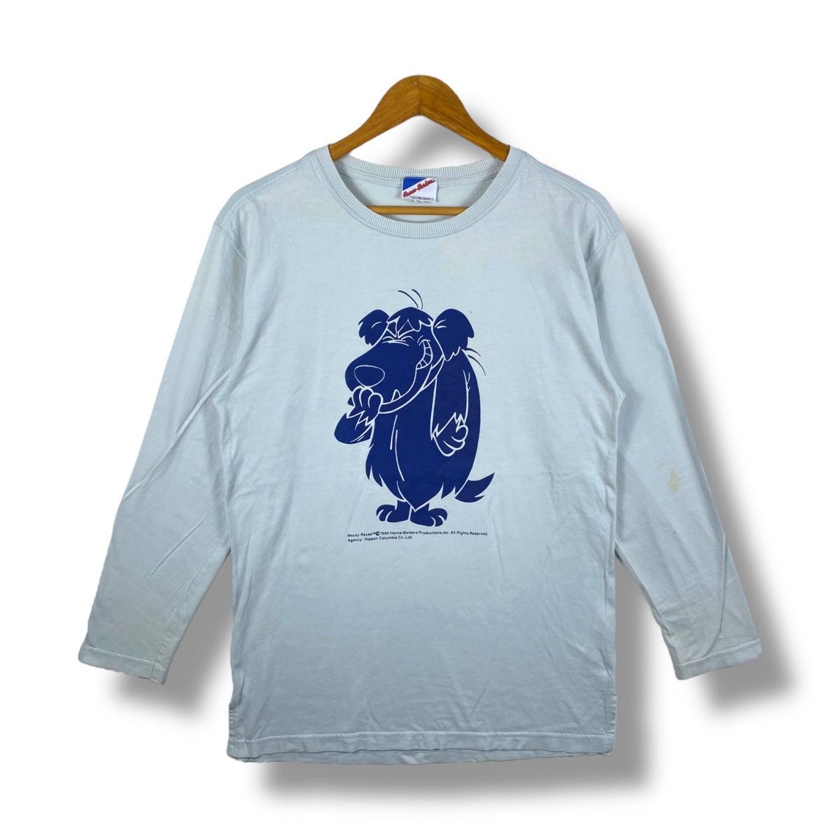 Cartoon Network Vintage 90's WACKY RACES Hanna Barbera Cartoon Longsleeve Size US M / EU 48-50 / 2 - 1 Thumbnail
