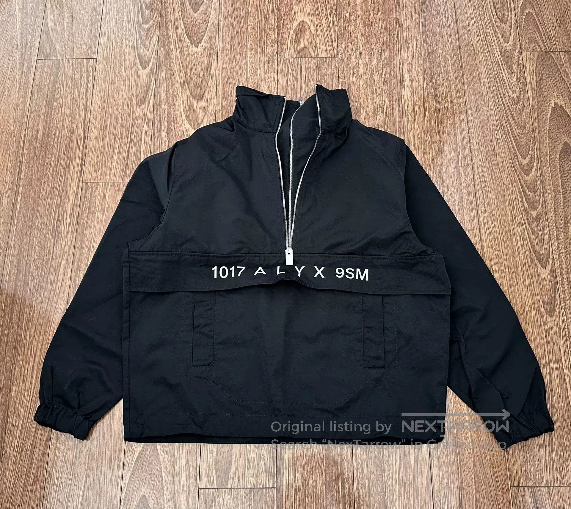 1017 ALYX 9SM black short zip collar jacket. Size US S / EU 44-46 / 1 - 1 Thumbnail