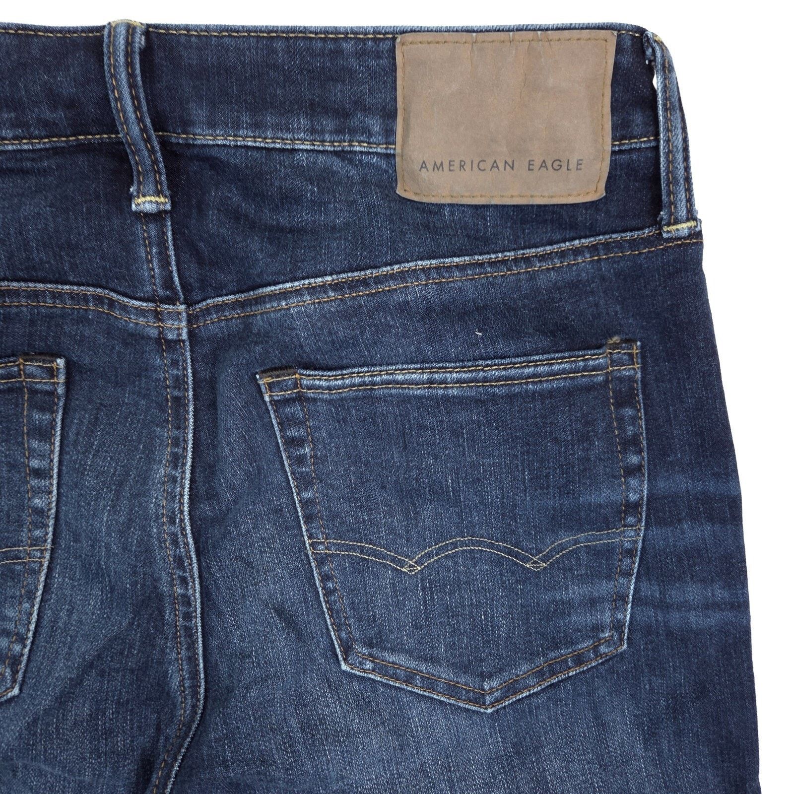 American Eagle Outfitters American Eagle AirFlex Jeans Mens 30x29 Blue Athletic Skinny Size US 30 / EU 46 - 10 Thumbnail