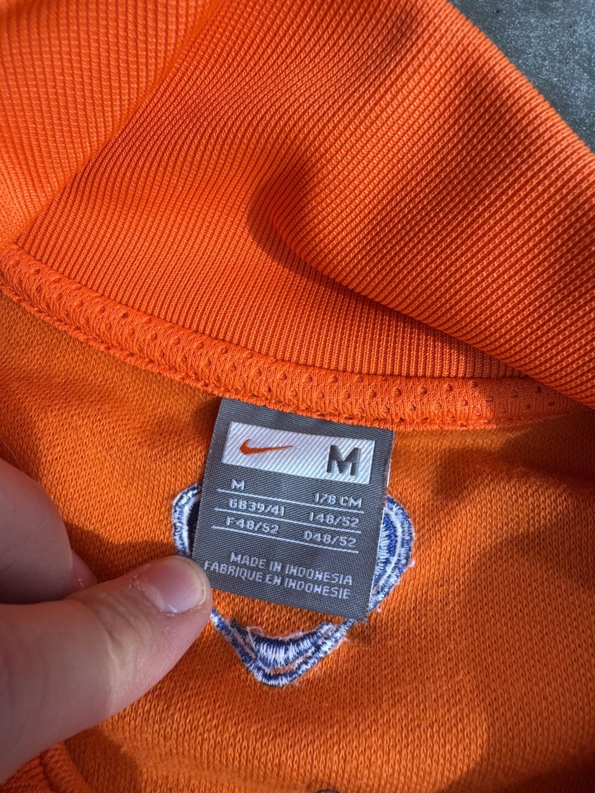 Nike Nike 08/09 Nederland Track Suit Vintage football Hype Soccer Size US M / EU 48-50 / 2 - 4 Thumbnail