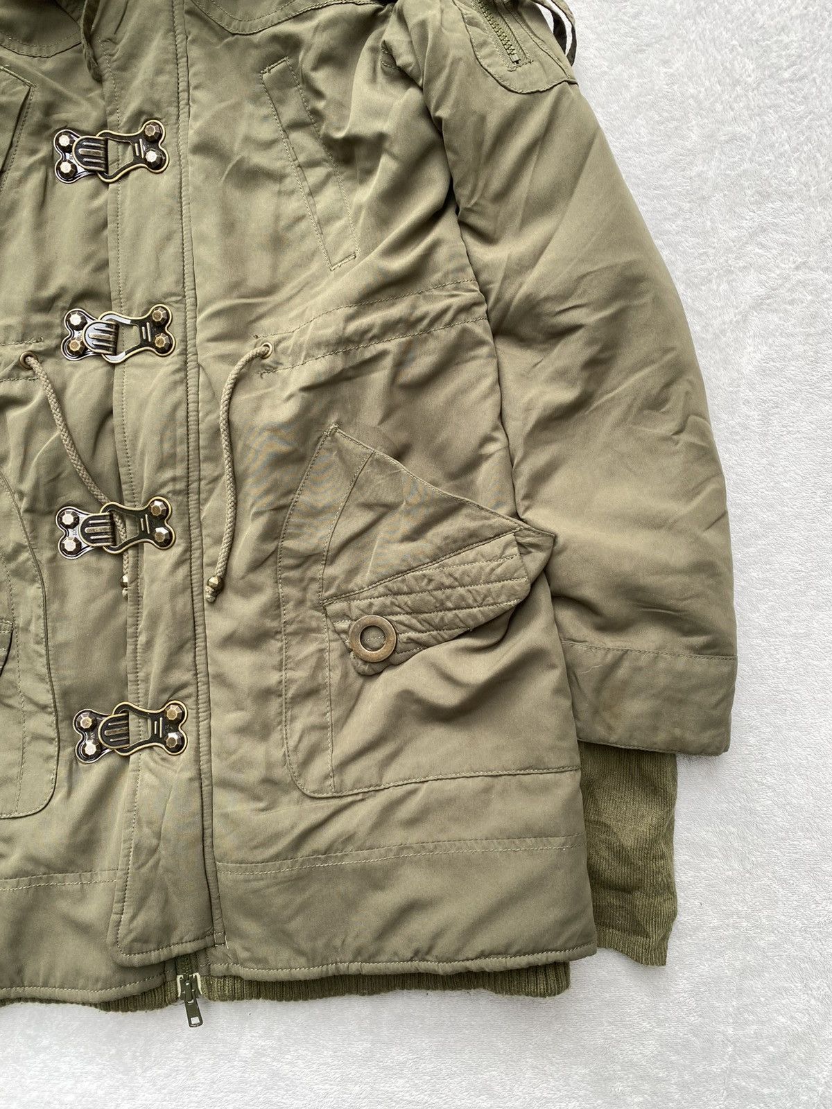 SLY Sly Fireman Clasp Fur Parka Size S / US 4 / IT 40 - 5 Thumbnail
