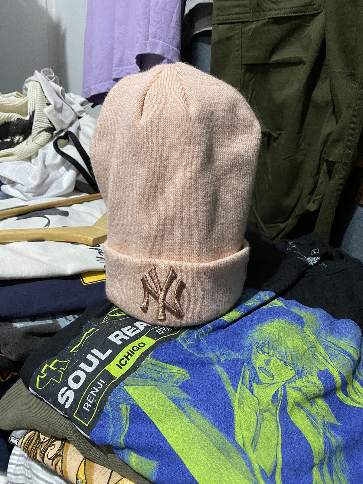 New Era New Era Genuine League Pembe Loslod Kadın Bere Size ONE SIZE - 4 Thumbnail