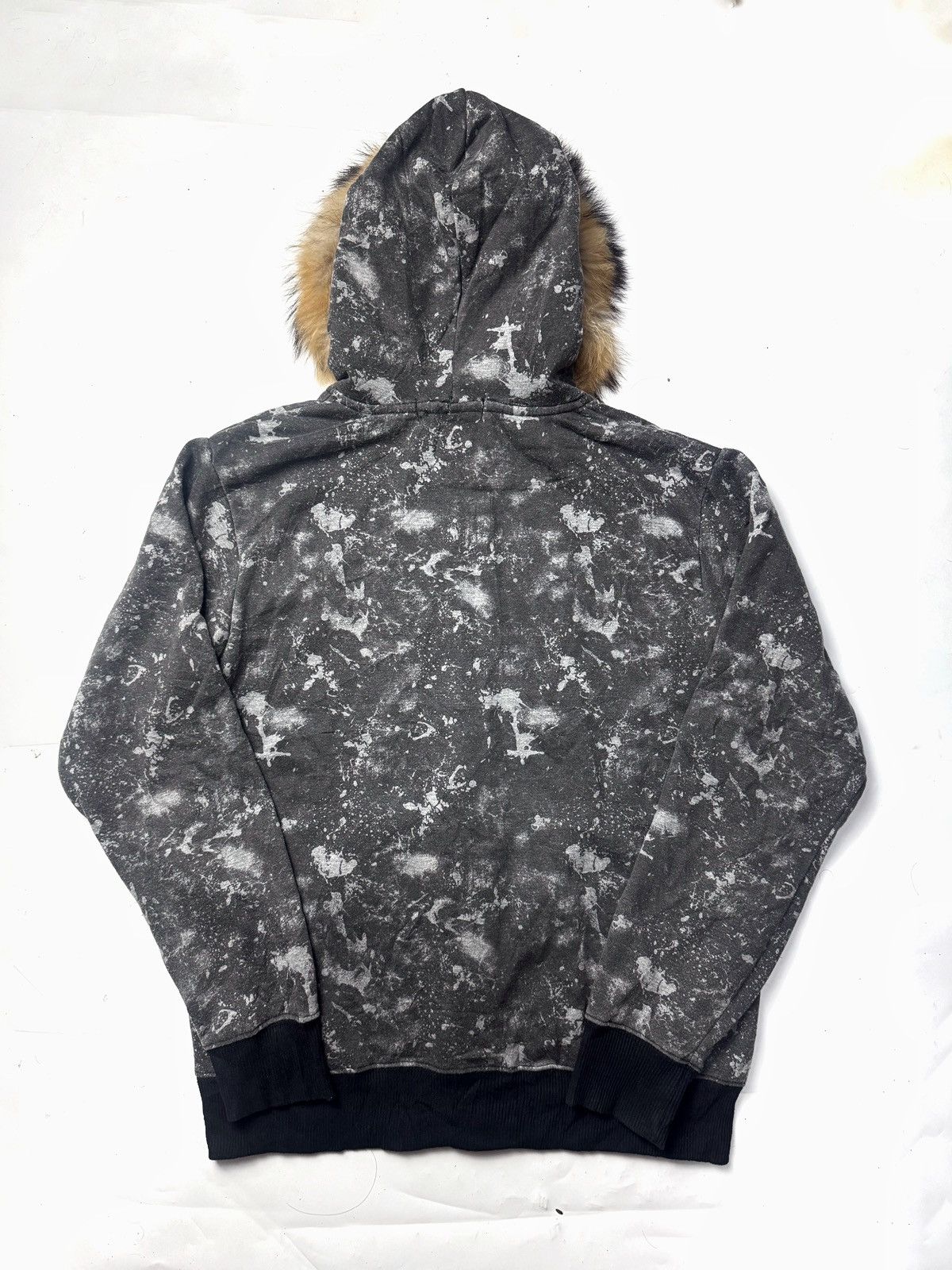Le Grande Bleu (L.G.B.) Faux Fur LGB Defective Struct Hoodie Size US M / EU 48-50 / 2 - 2 Thumbnail